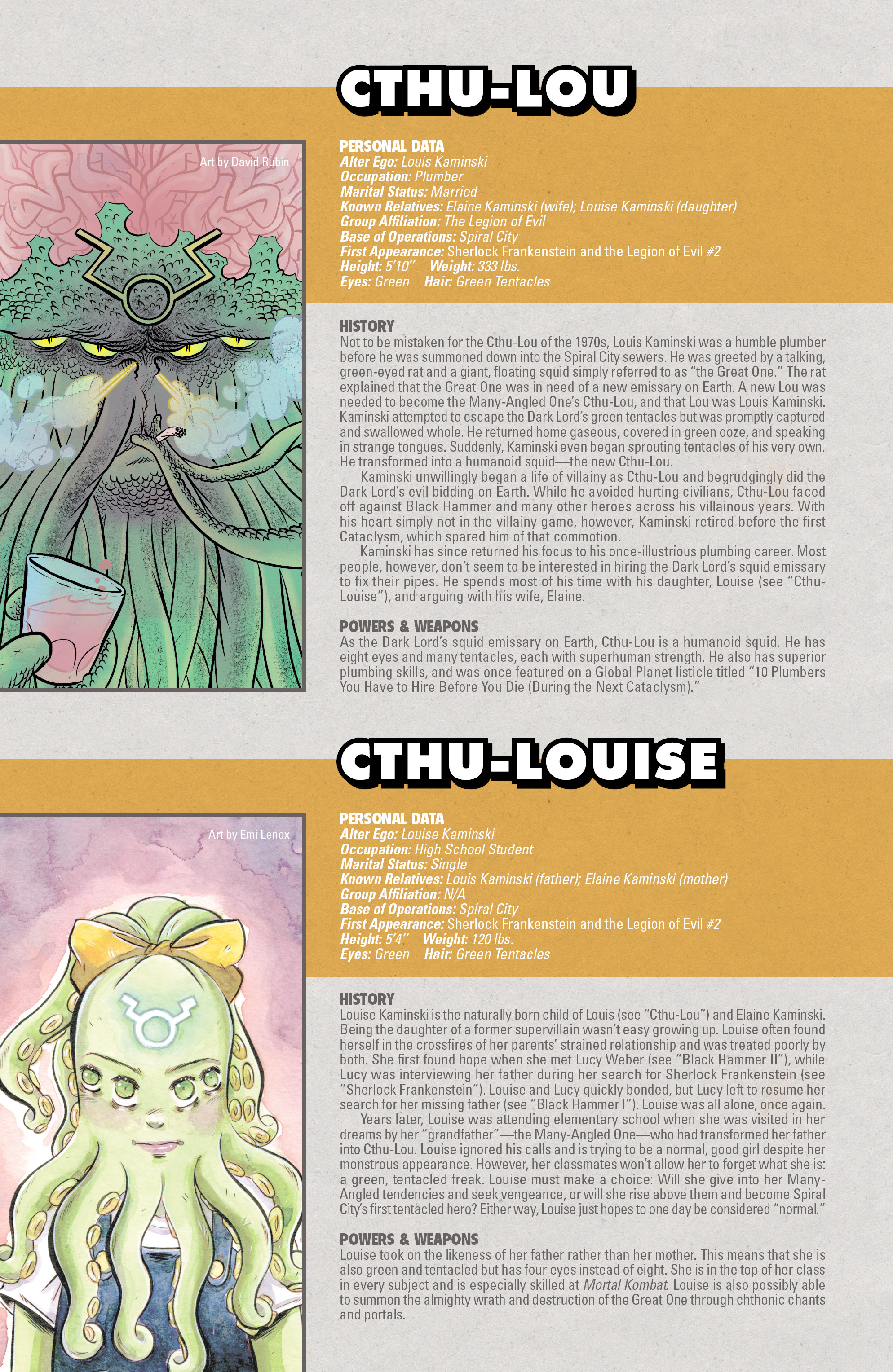 The World of Black Hammer Encyclopedia (2019): Chapter 1 - Page 13