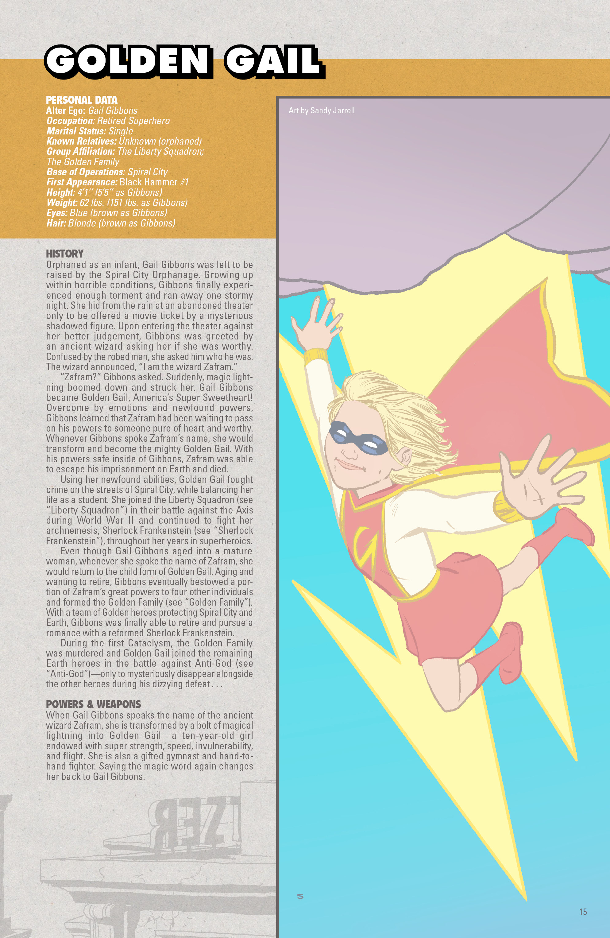 The World of Black Hammer Encyclopedia (2019): Chapter 1 - Page 16