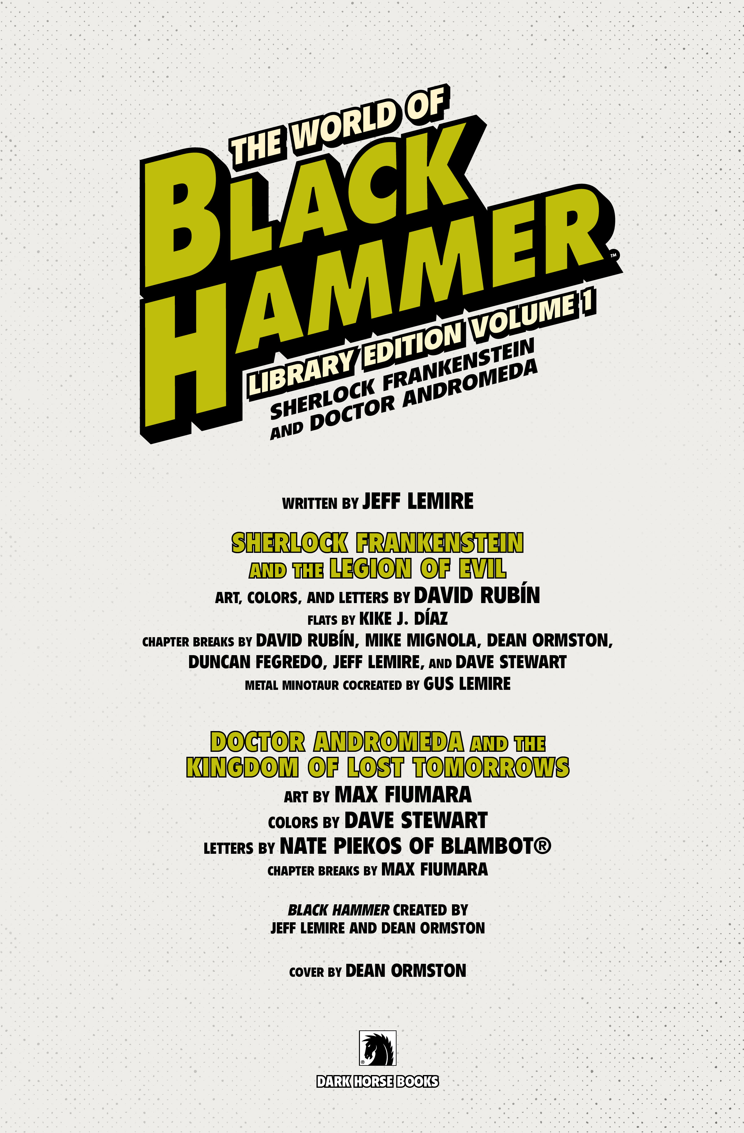 The World of Black Hammer Library Edition (2020-): Chapter vol1 - Page 5