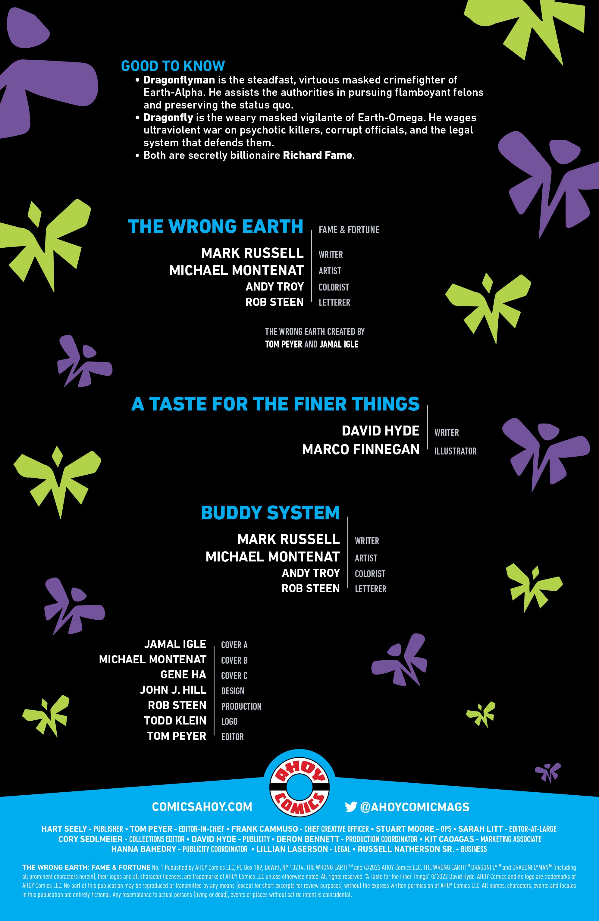 The Wrong Earth: Fame & Fortune (2022-): Chapter 1 - Page 2