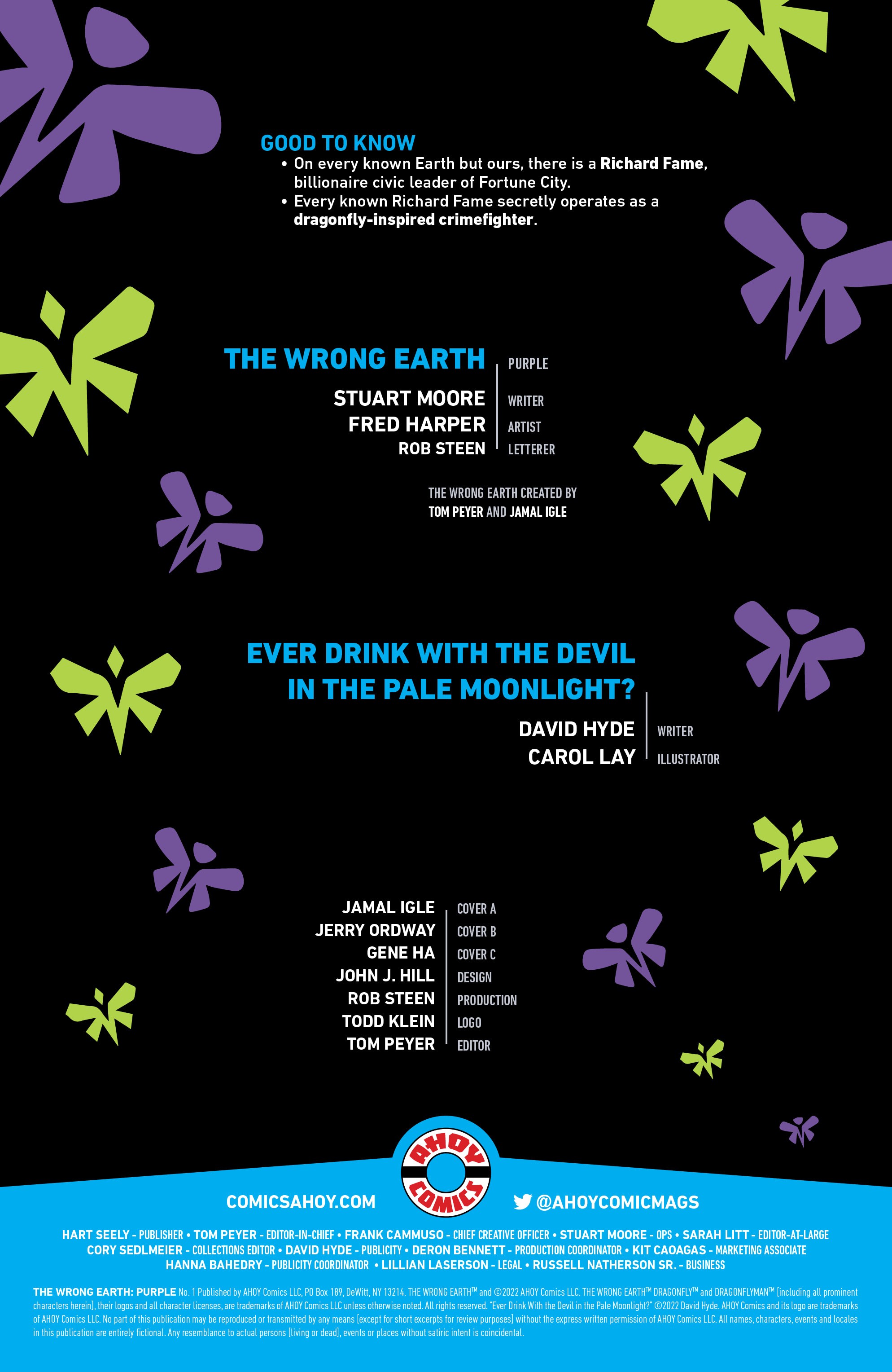 The Wrong Earth: Purple (2022-): Chapter 1 - Page 2