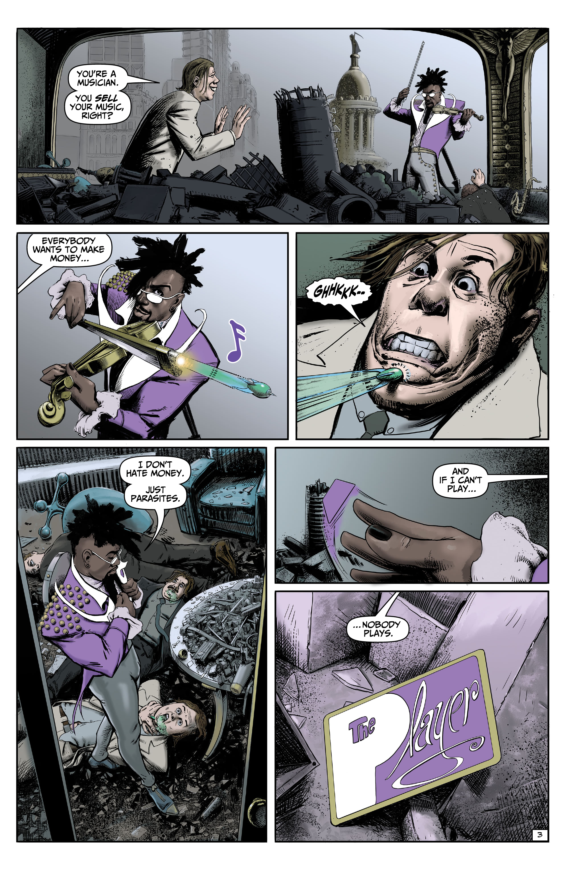 The Wrong Earth: Purple (2022-): Chapter 1 - Page 5