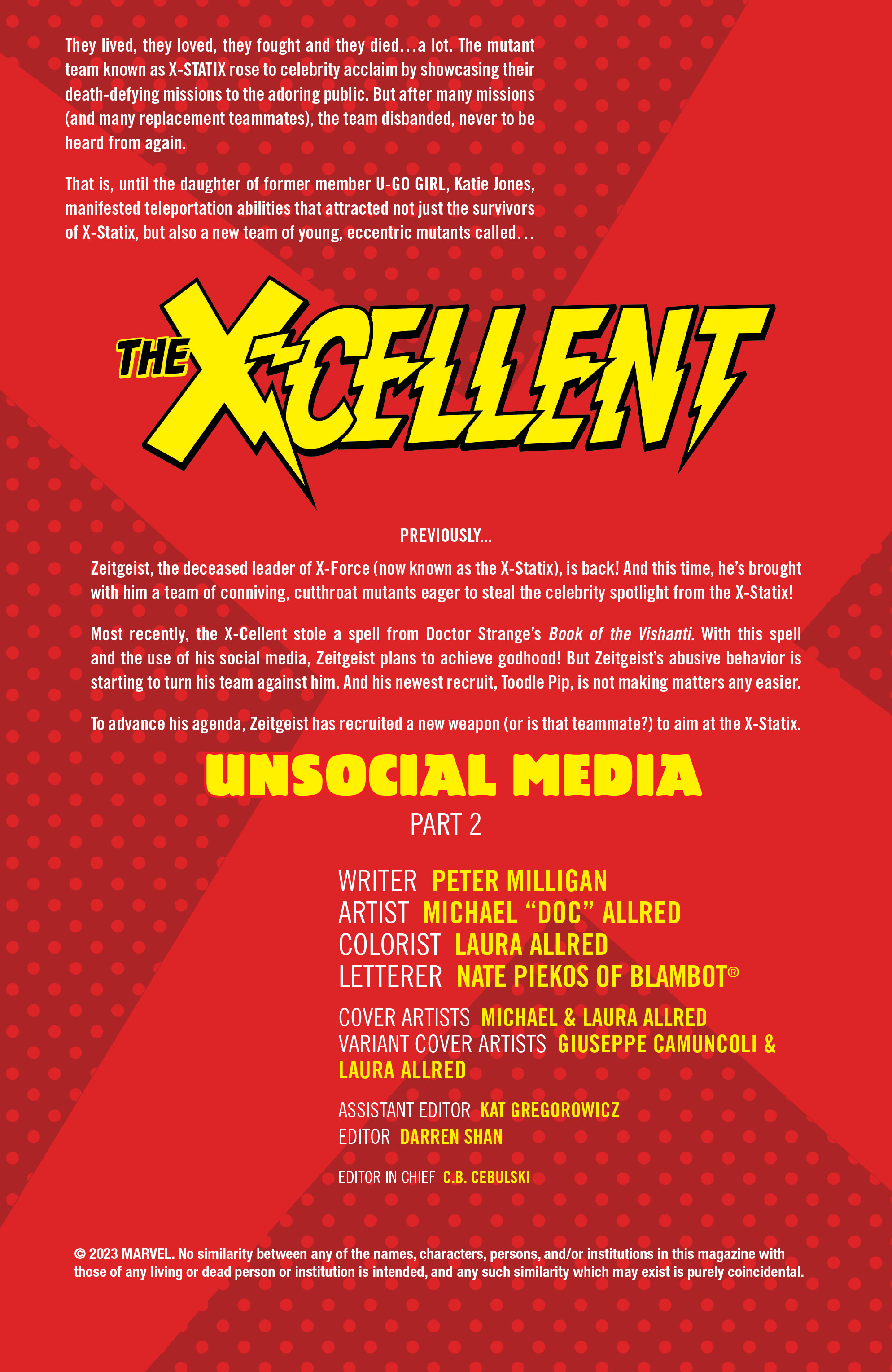 The X-Cellent (2023-): Chapter 2 - Page 2