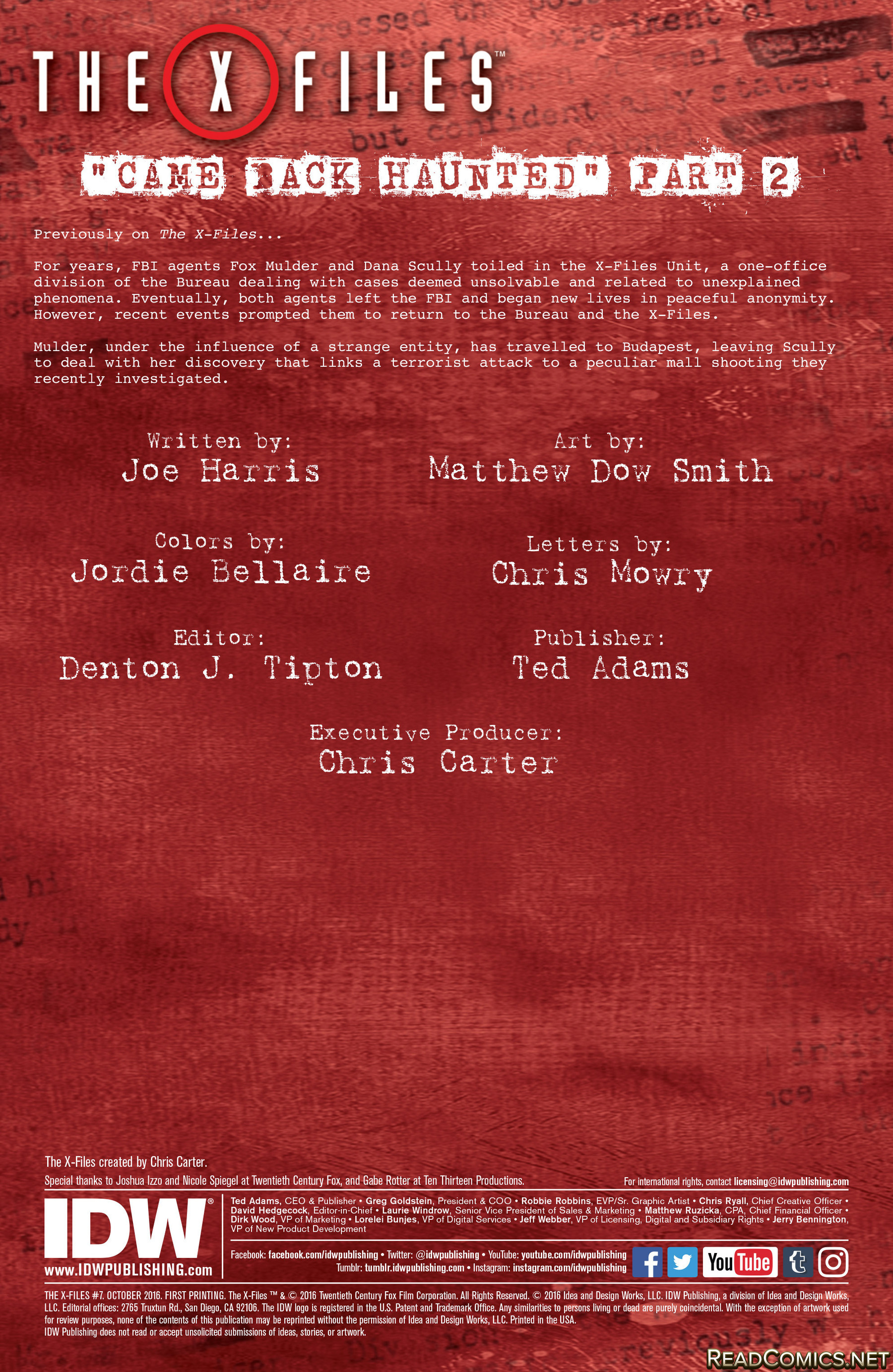 The X-Files (2016-): Chapter 7 - Page 2
