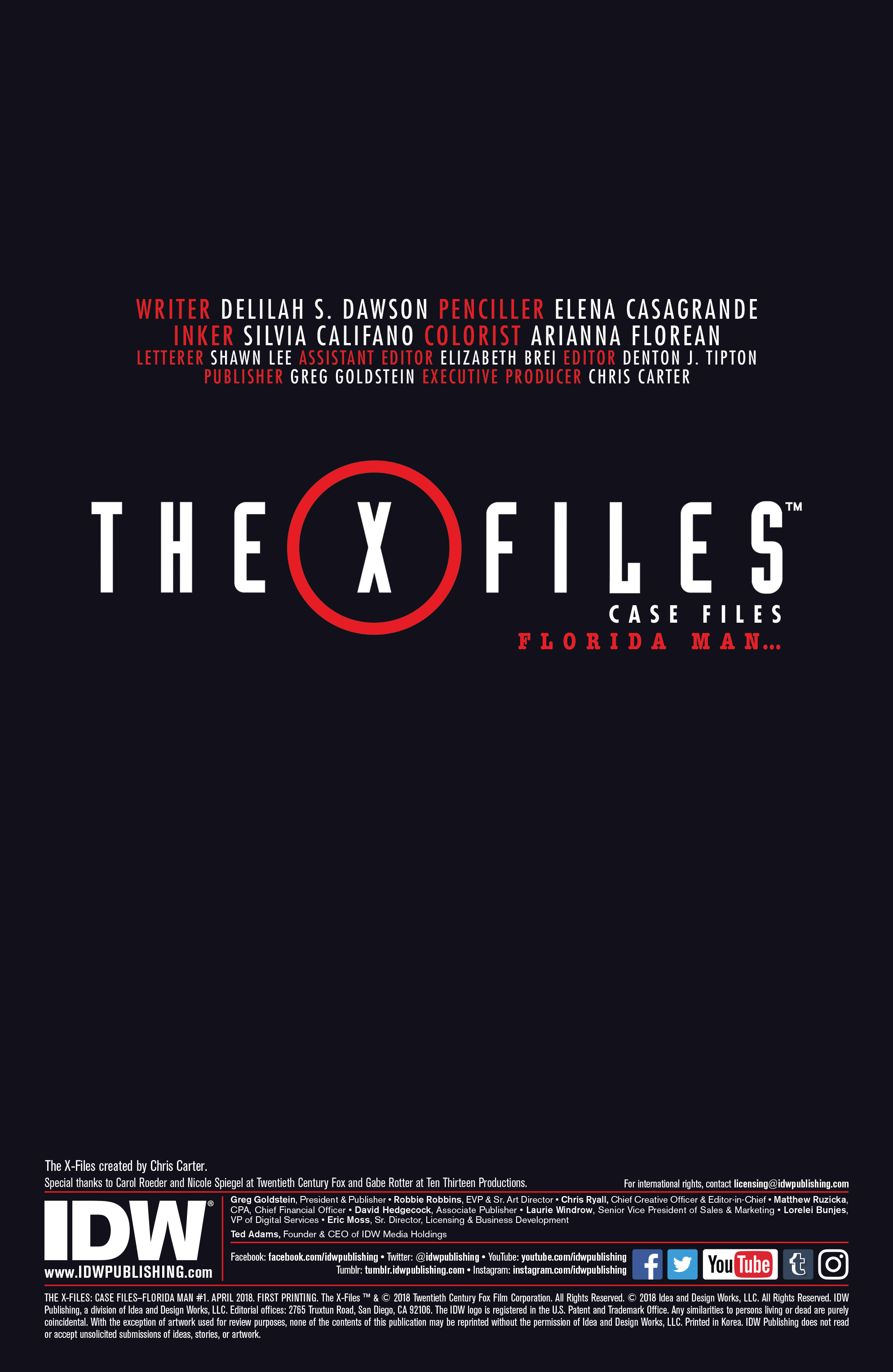 The X-Files: Case Files—Florida Man... (2018-): Chapter 1 - Page 2