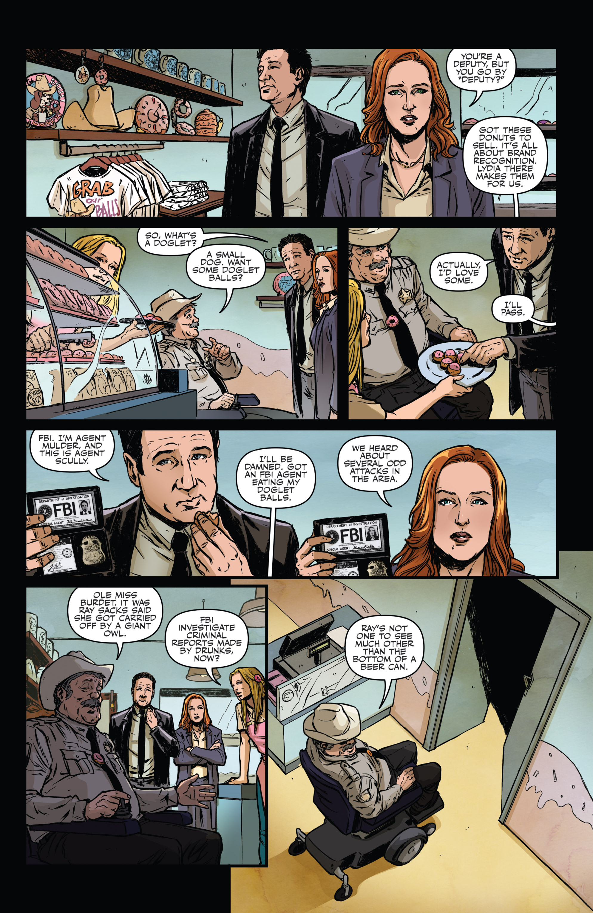 The X-Files: Case Files—Hoot Goes There? (2018-): Chapter 1 - Page 7