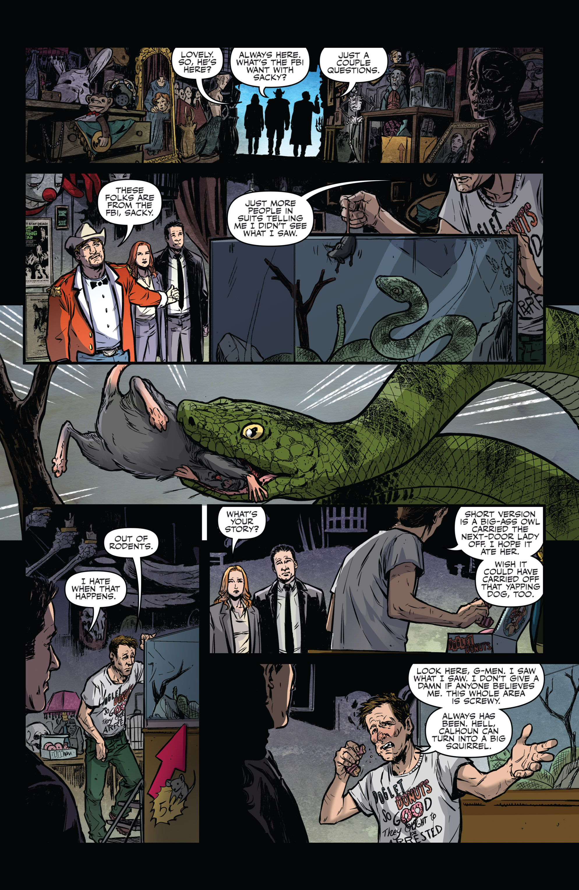 The X-Files: Case Files—Hoot Goes There? (2018-): Chapter 1 - Page 11