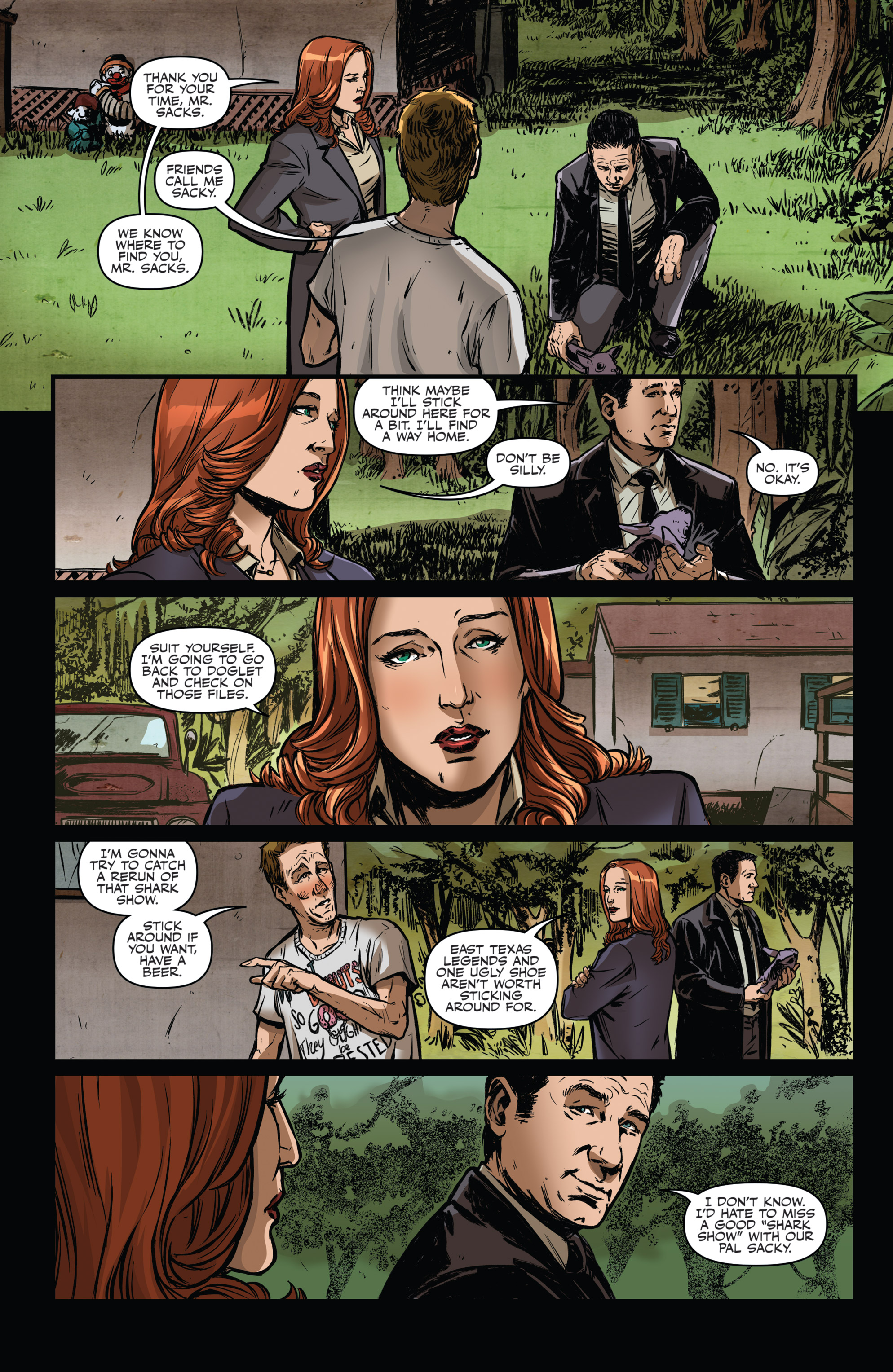 The X-Files: Case Files—Hoot Goes There? (2018-): Chapter 1 - Page 14