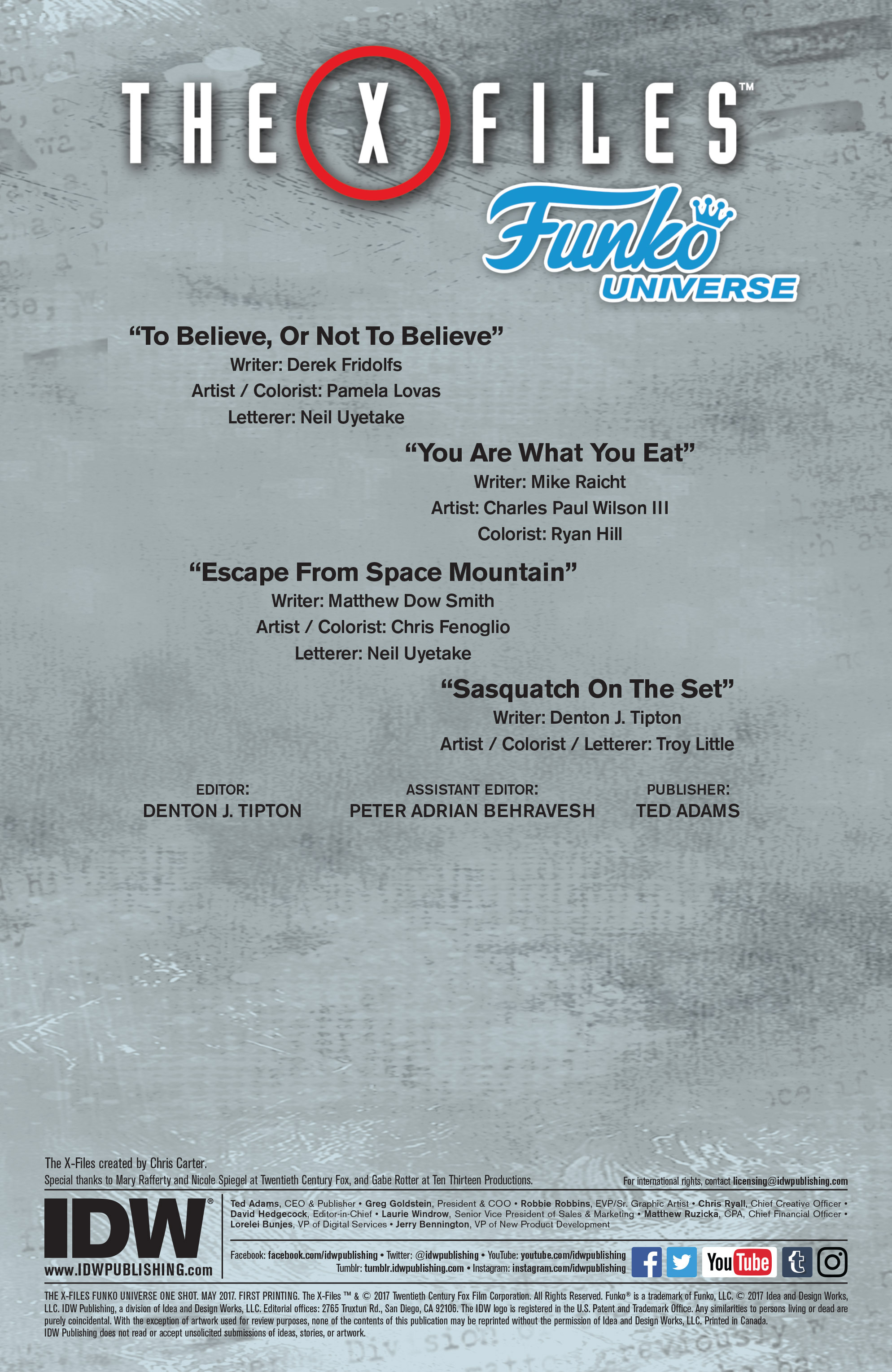 The X-Files: Funko Universe (2017): Chapter 1 - Page 2