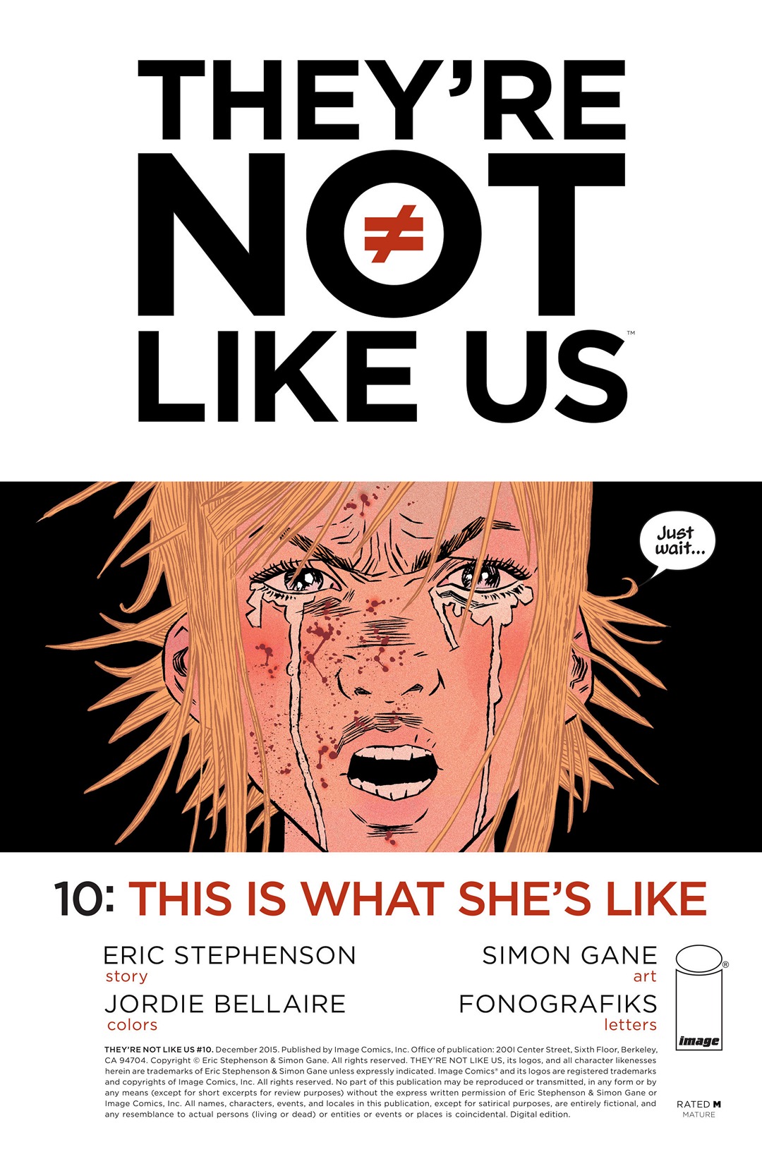 They're Not Like Us (2014-): Chapter 10 - Page 1