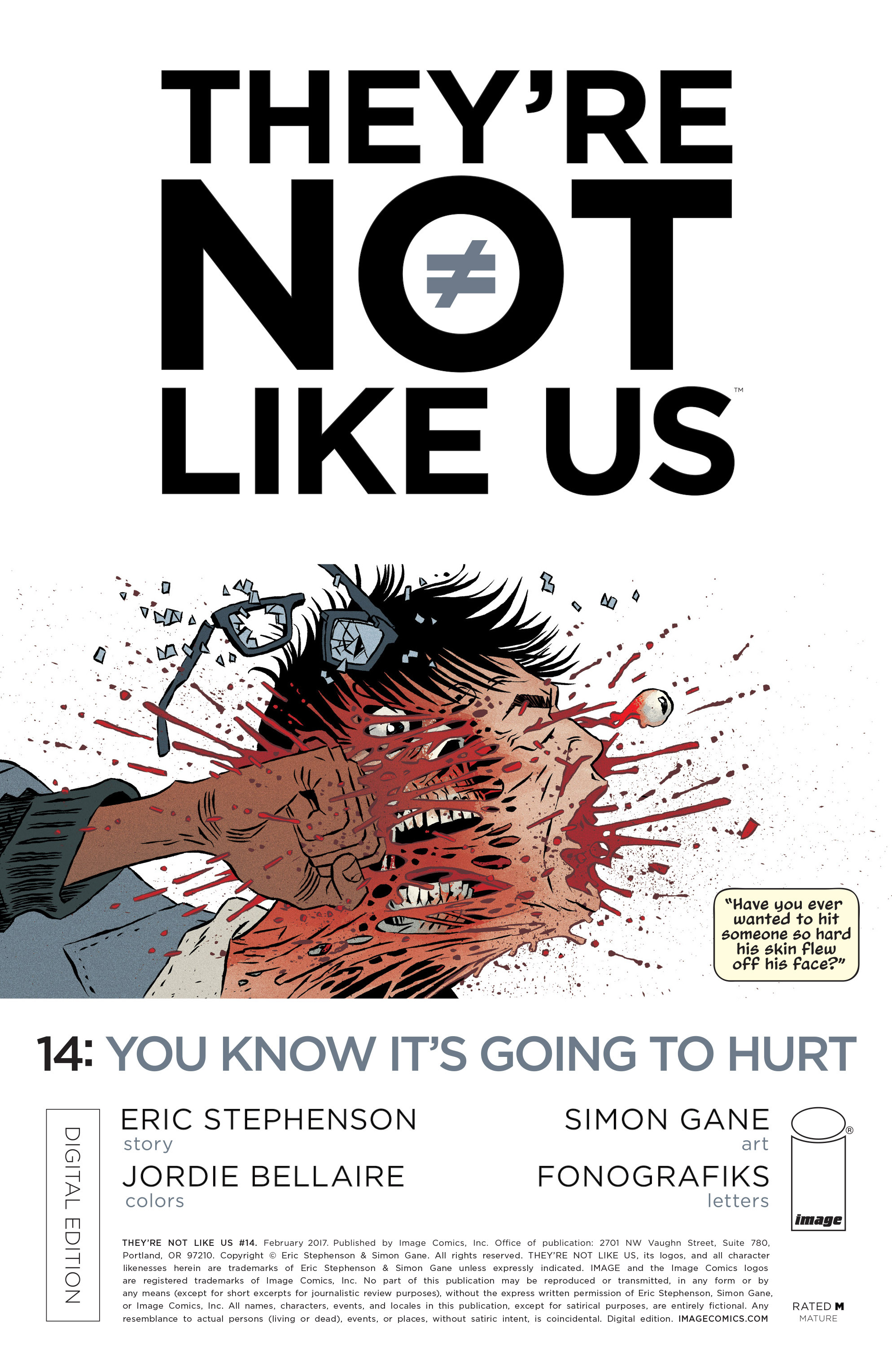 They're Not Like Us (2014-): Chapter 14 - Page 1