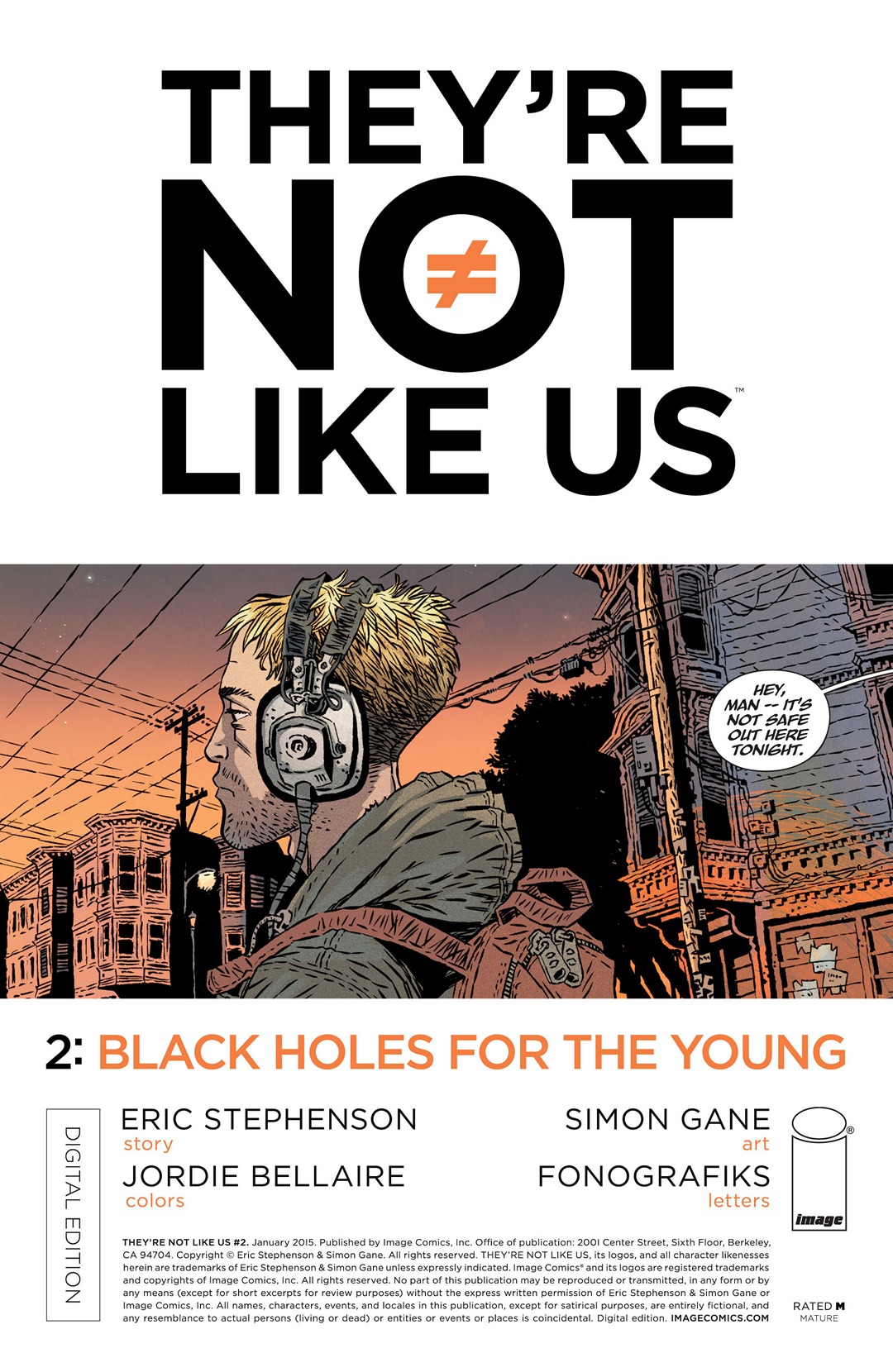 They're Not Like Us (2014-): Chapter 2 - Page 1