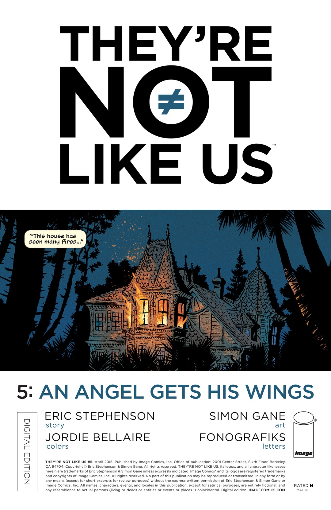 They're Not Like Us (2014-): Chapter 5 - Page 1