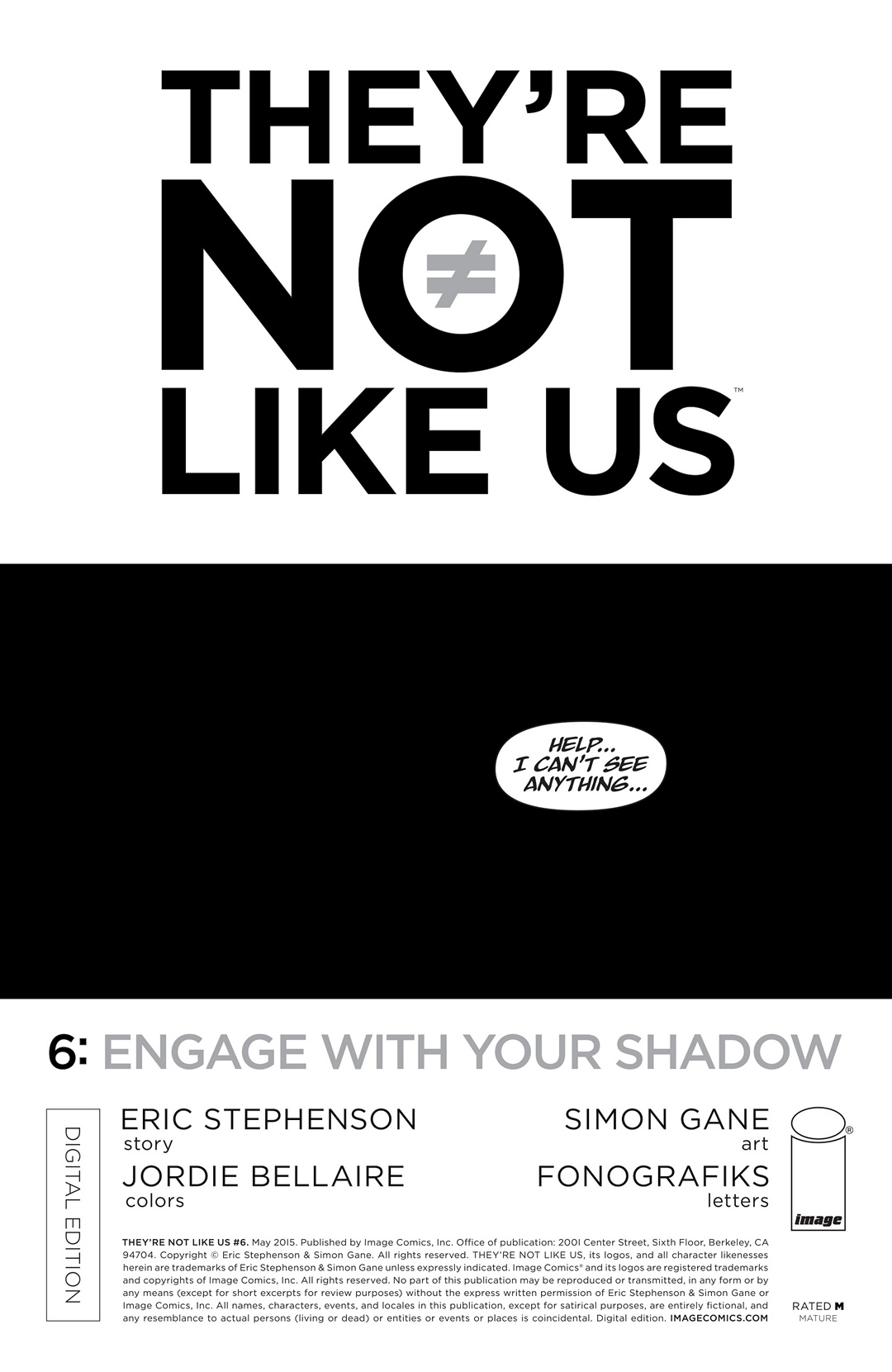 They're Not Like Us (2014-): Chapter 6 - Page 1