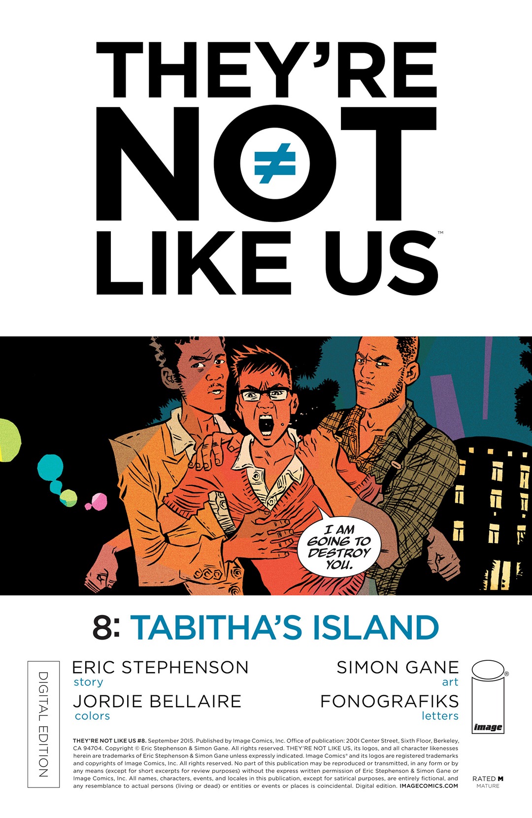 They're Not Like Us (2014-): Chapter 8 - Page 1