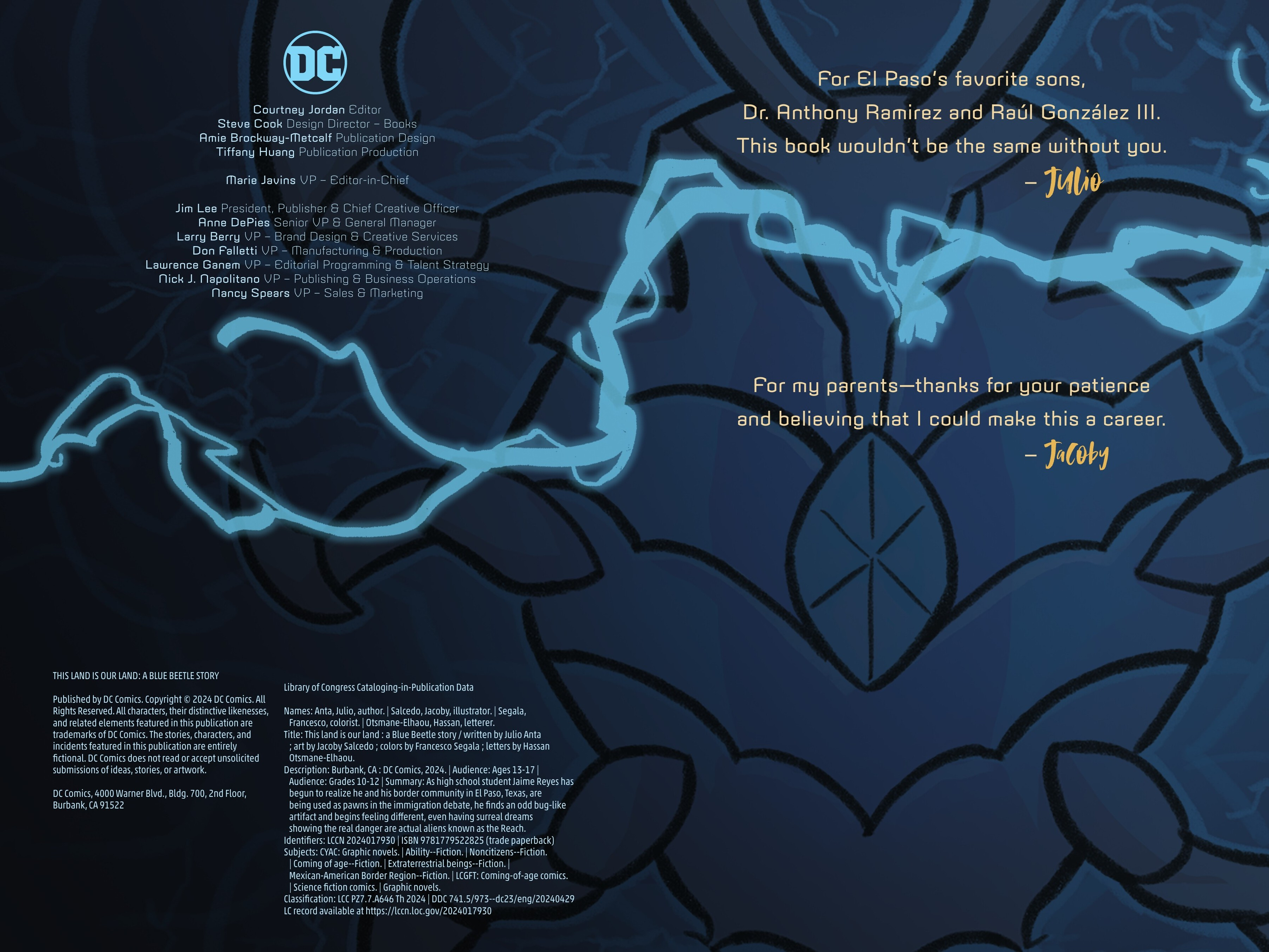 This Is Our Land: A Blue Beetle Story (2024): Chapter 1 - Page 4