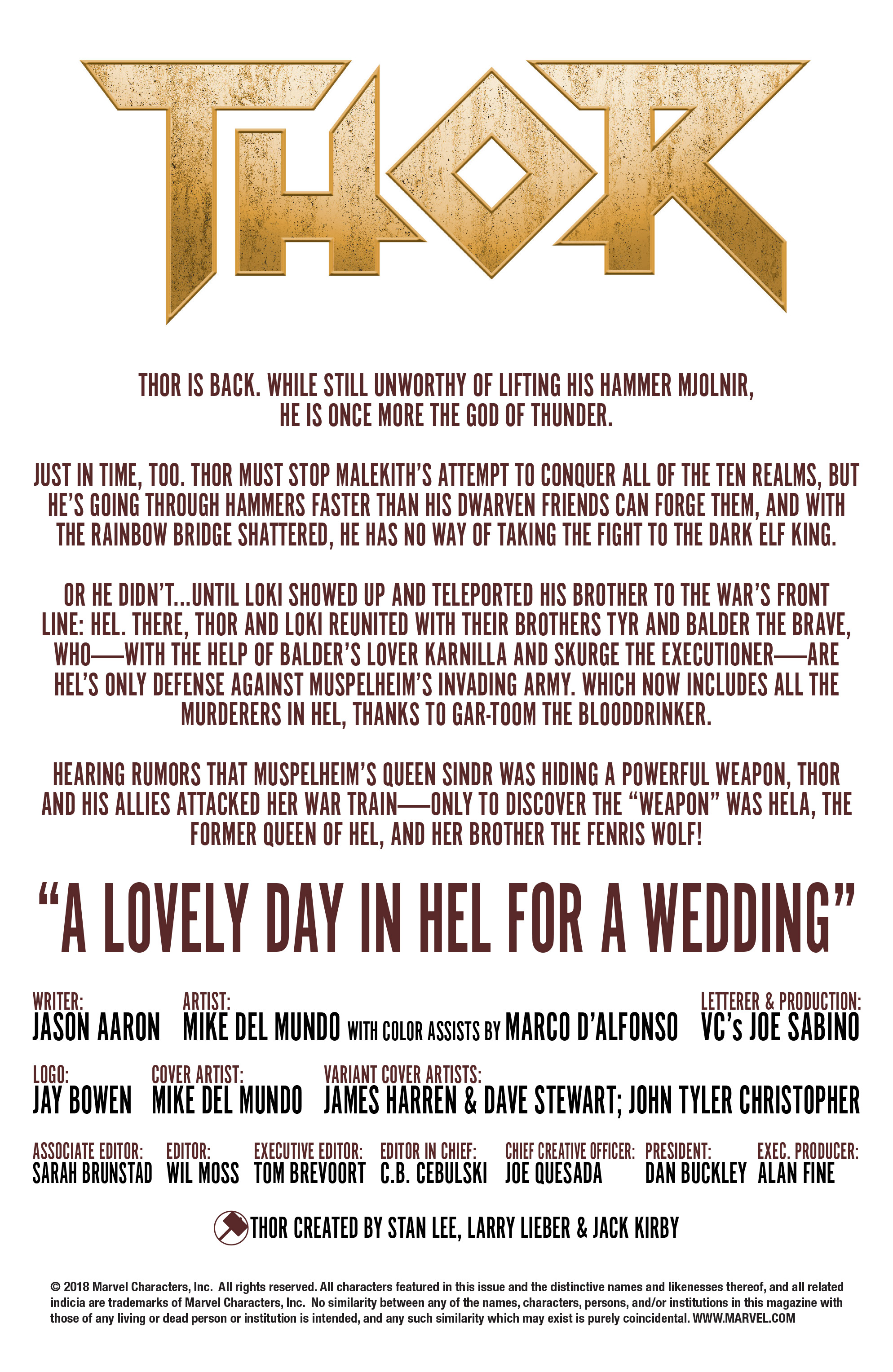 Thor (2018-): Chapter 3 - Page 2