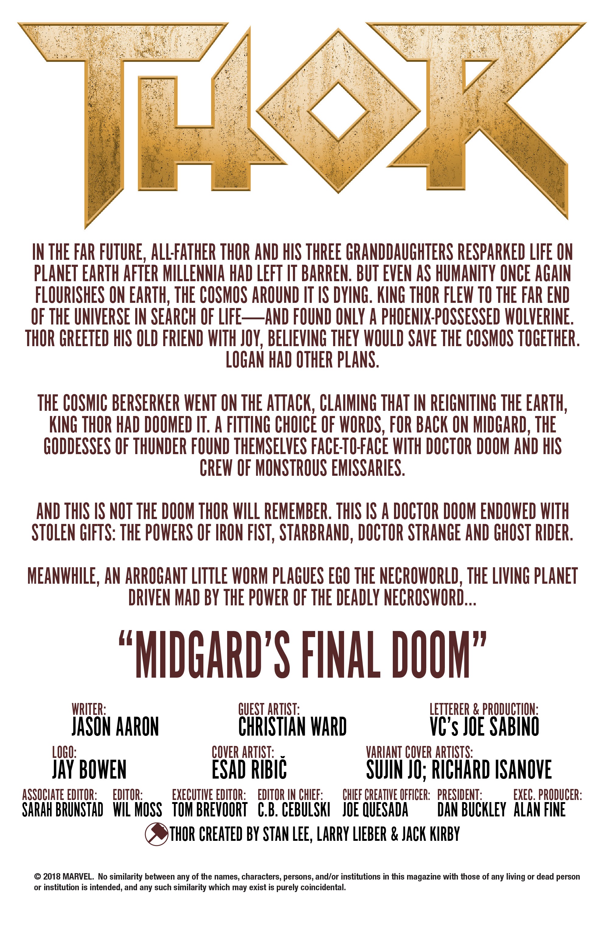 Thor (2018-): Chapter 6 - Page 2