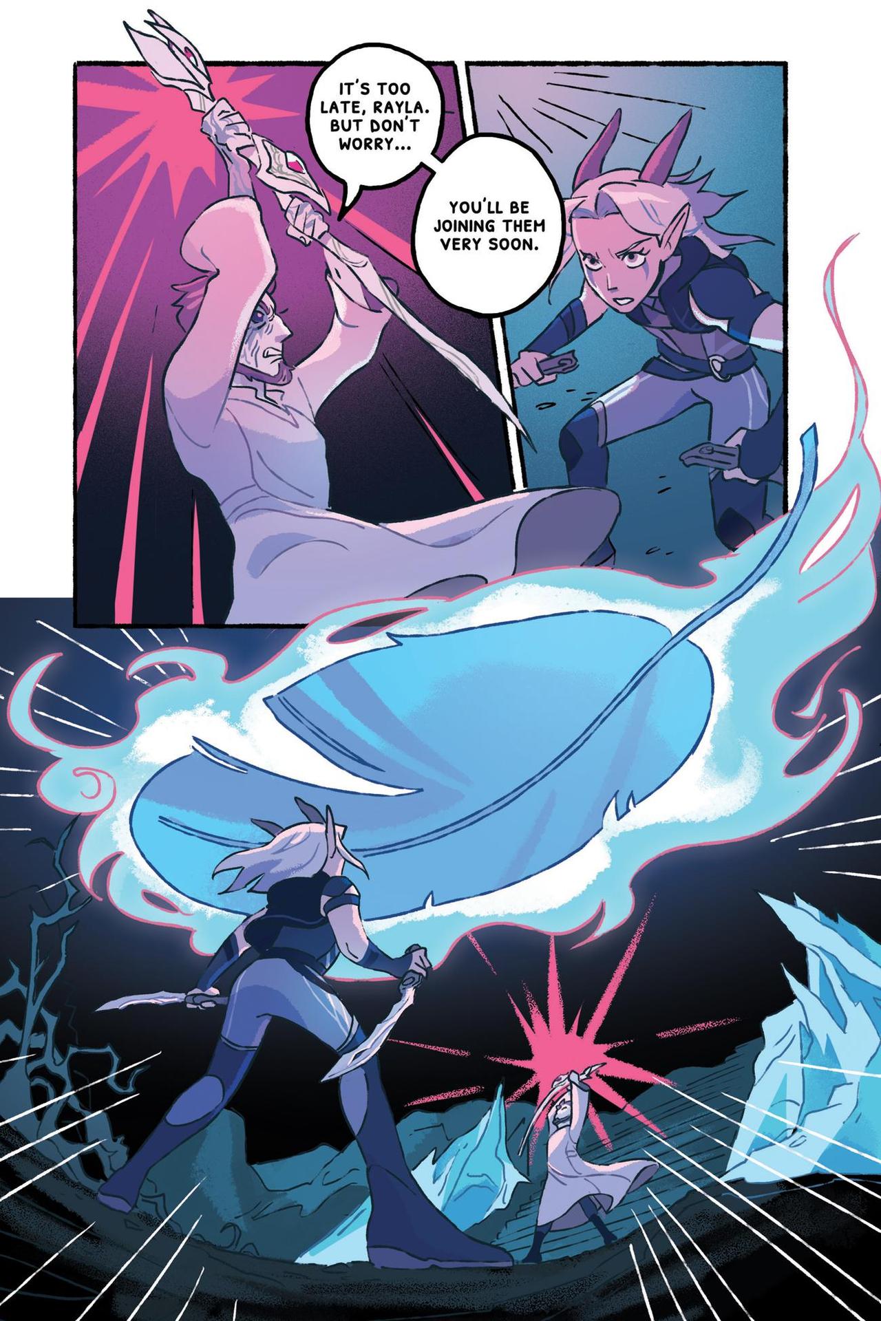 Through the Moon: The Dragon Prince Graphic Novel (2020): Chapter 1 - Page 8