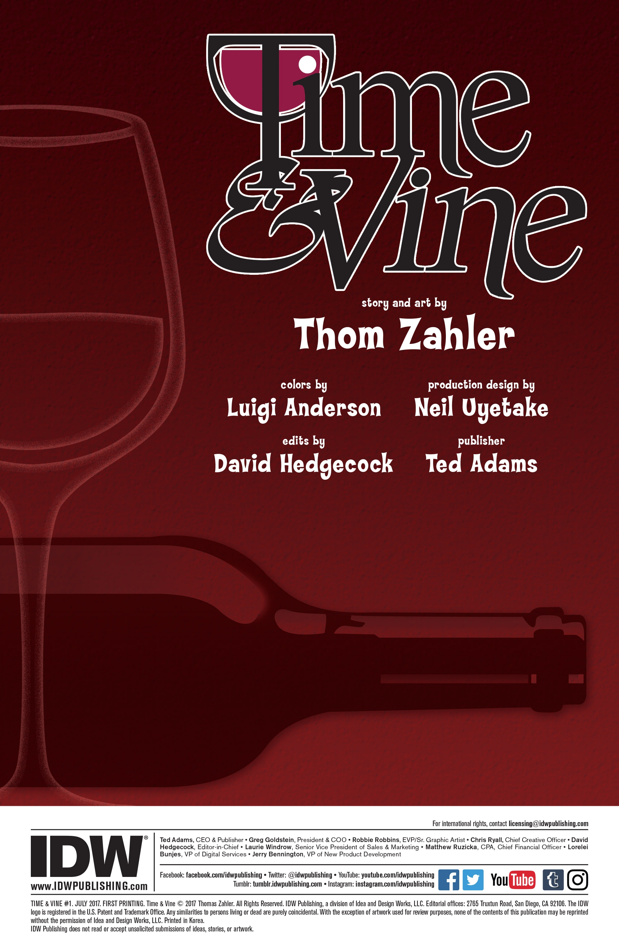 Time & Vine (2017): Chapter 1 - Page 2