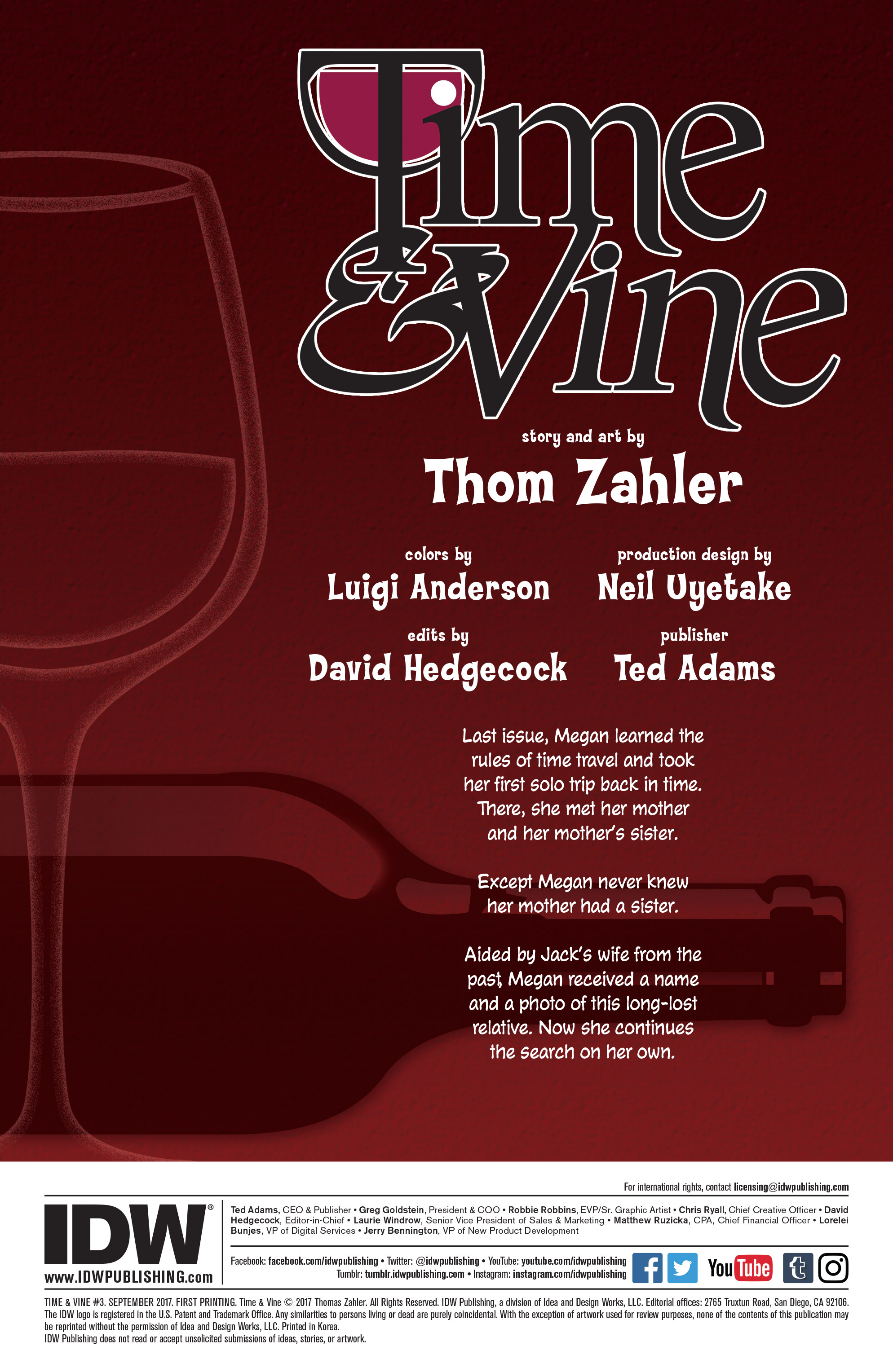 Time & Vine (2017): Chapter 3 - Page 2
