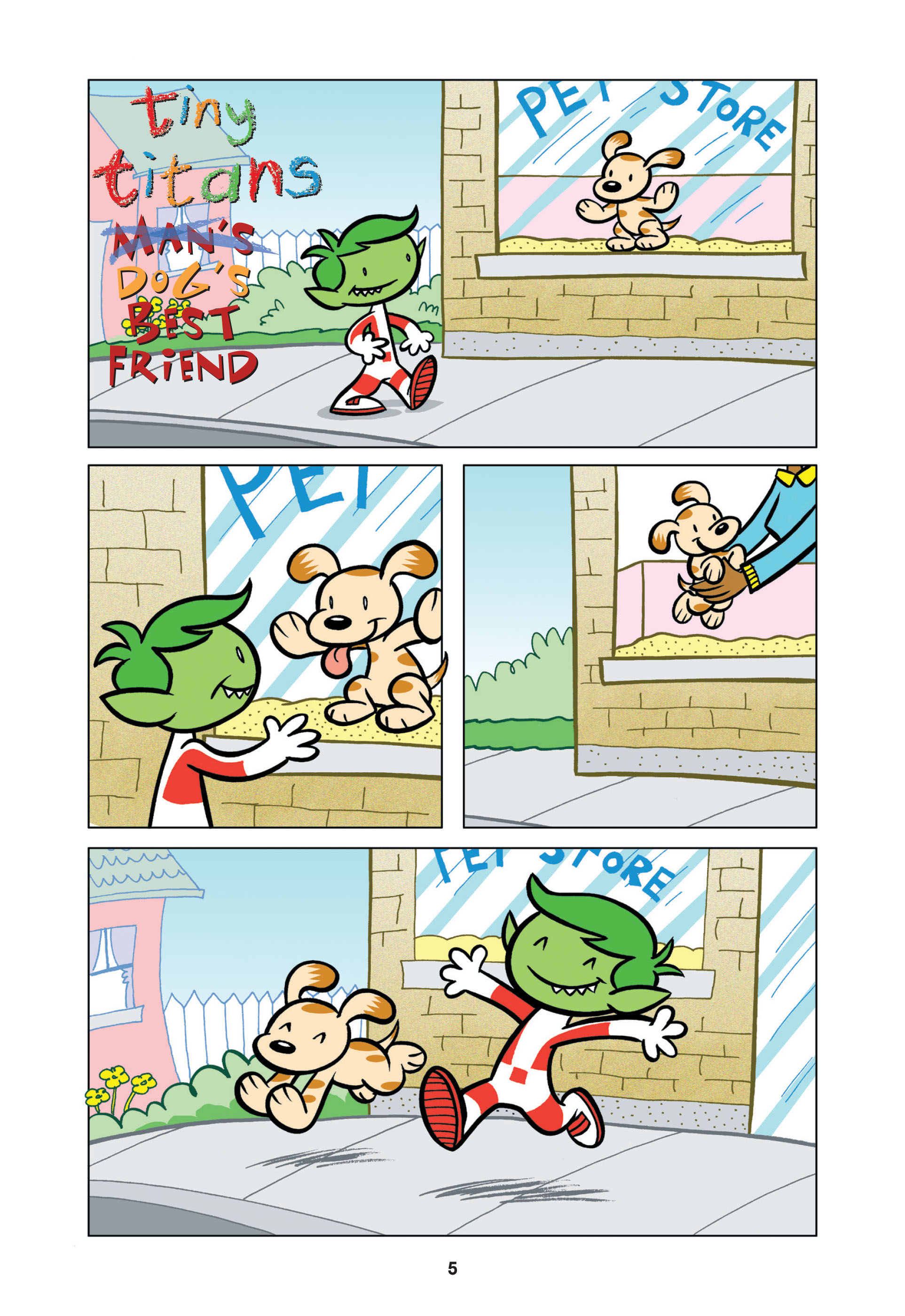 Tiny Titans: Beast Boy & Raven (2020): Chapter 1 - Page 5