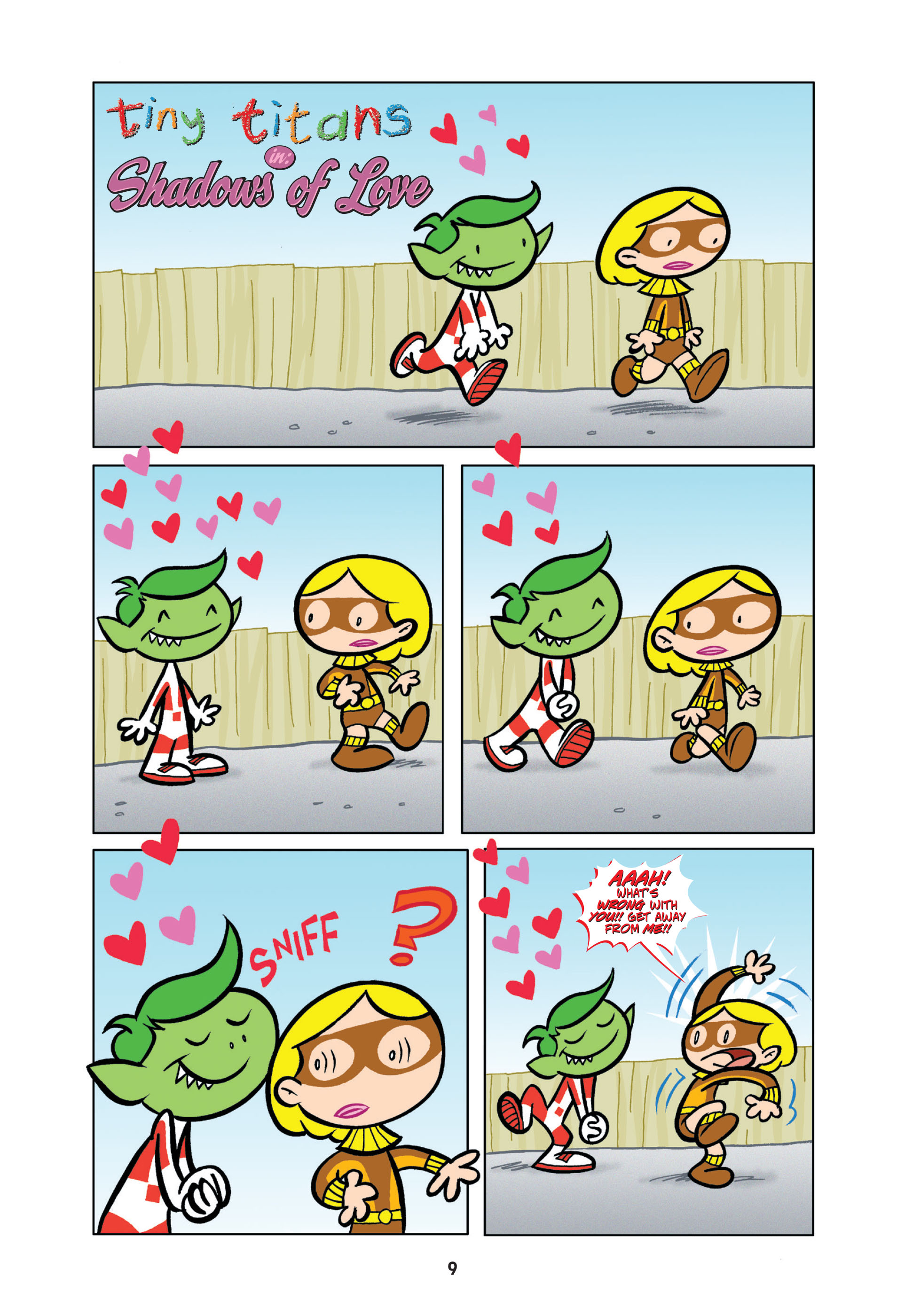 Tiny Titans: Beast Boy & Raven (2020): Chapter 1 - Page 9