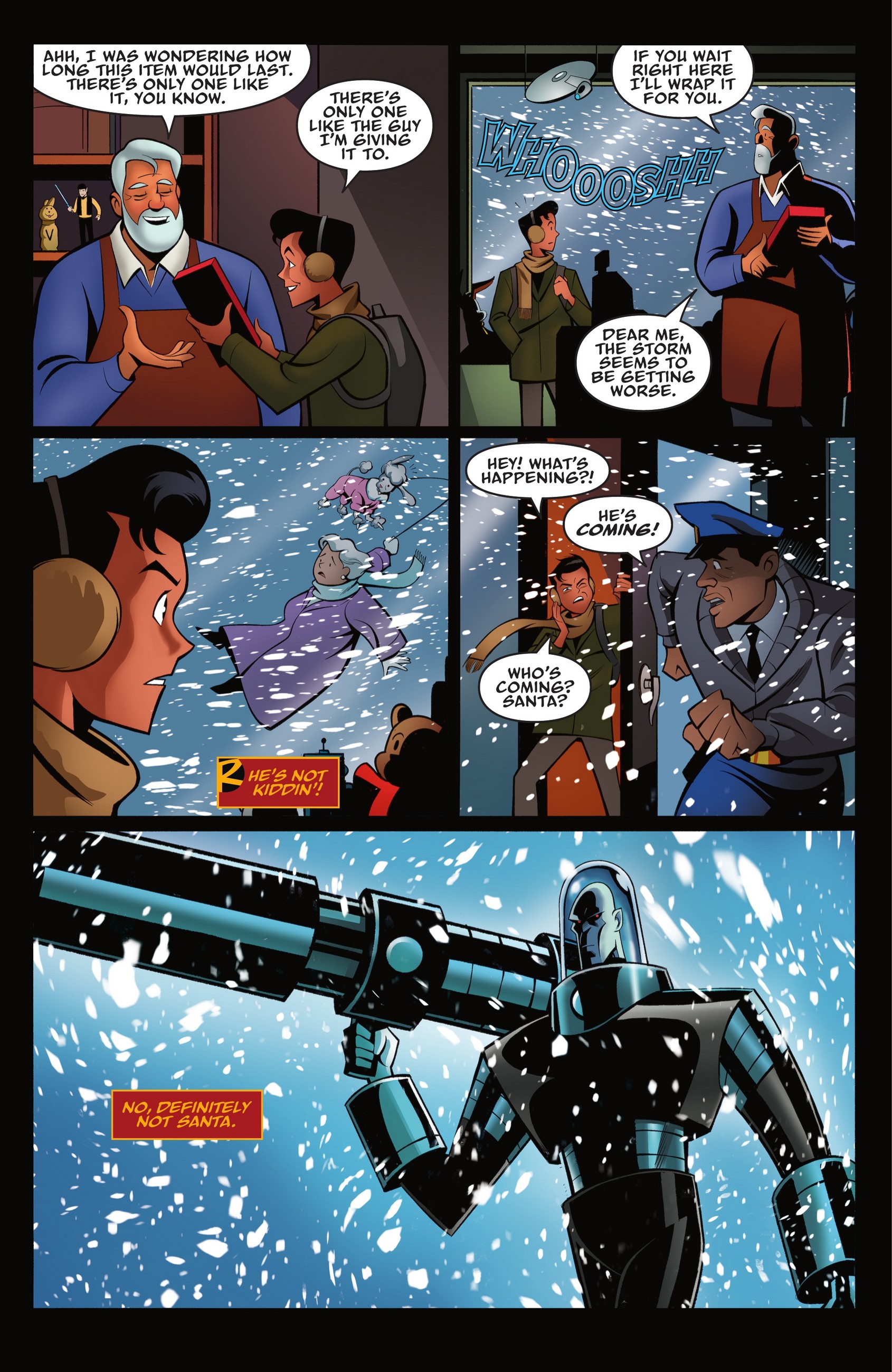 Tis The Season To Be Freezin' (2021): Chapter 1 - Page 5
