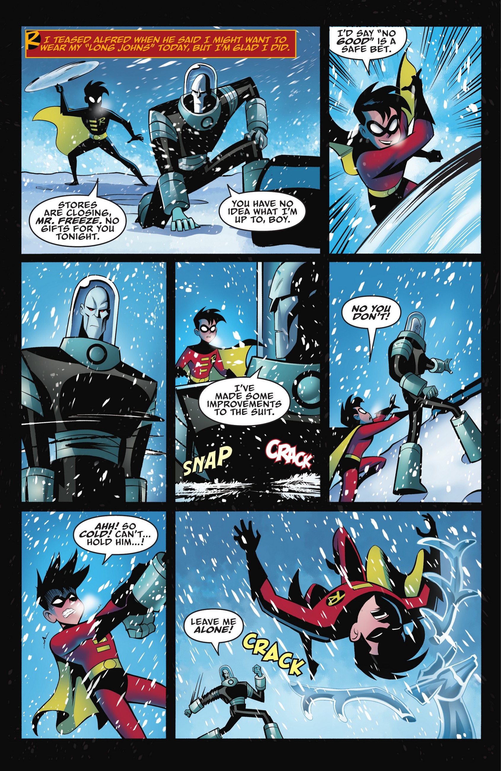 Tis The Season To Be Freezin' (2021): Chapter 1 - Page 7