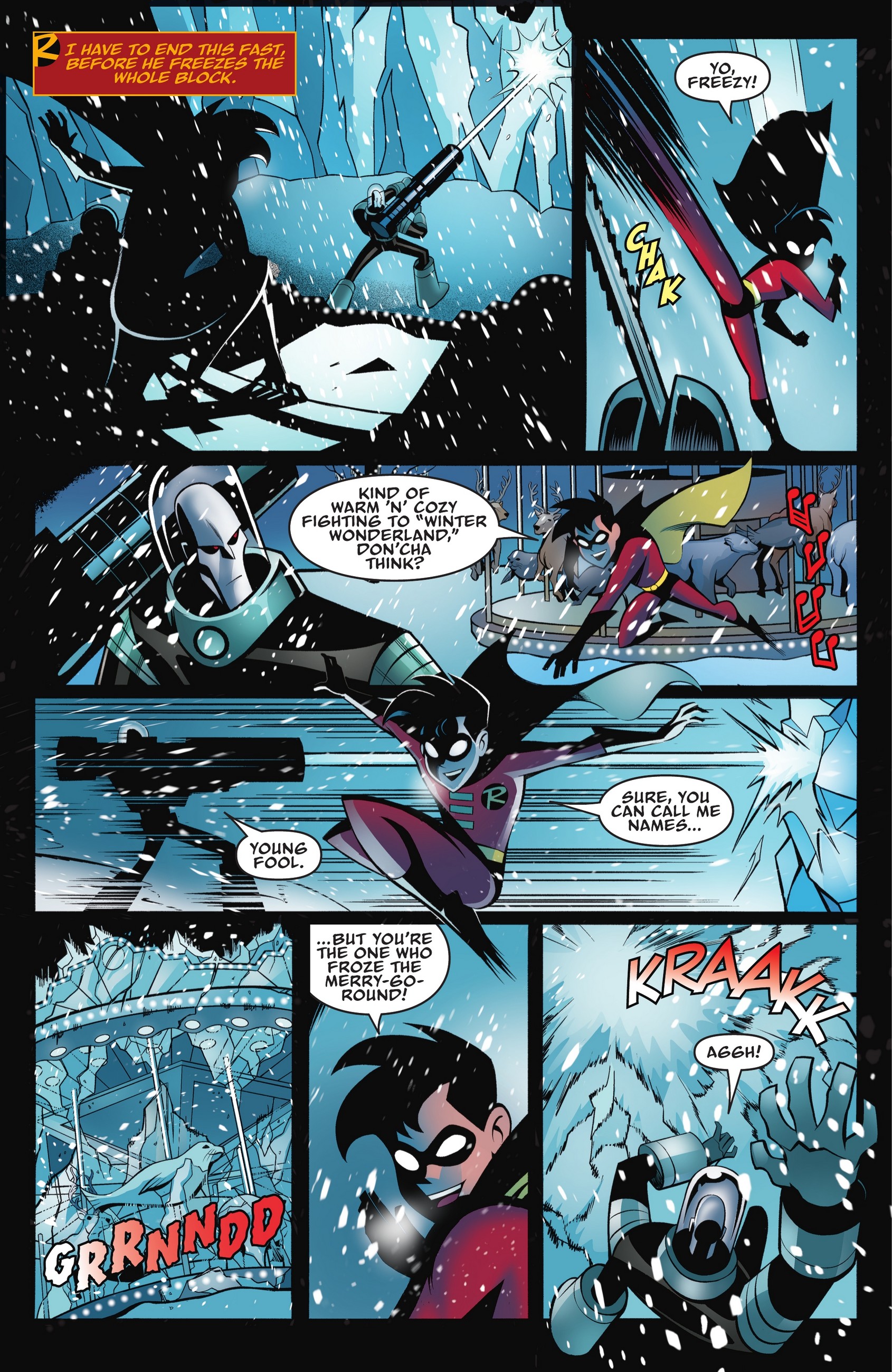 Tis The Season To Be Freezin' (2021): Chapter 1 - Page 9
