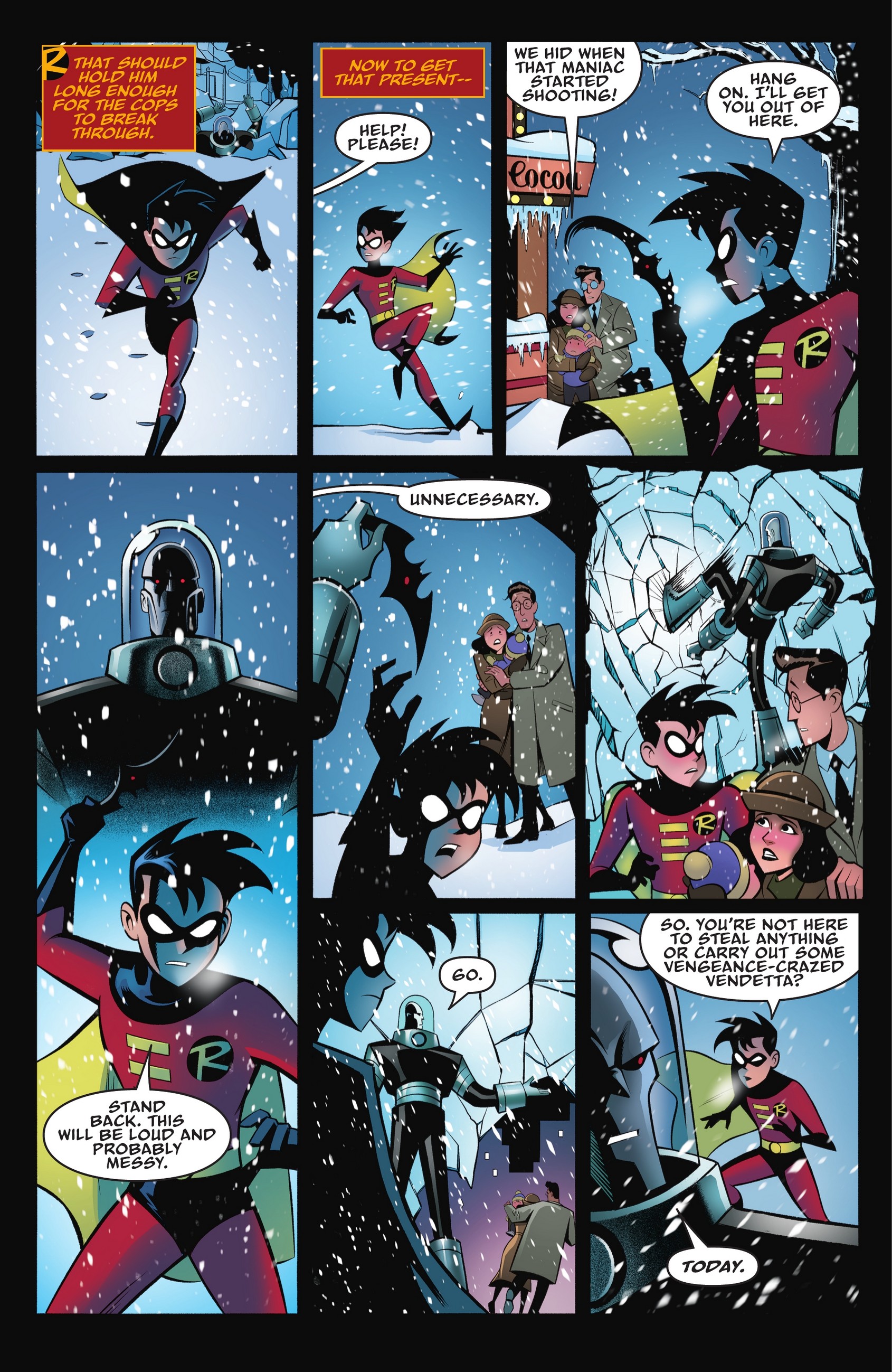 Tis The Season To Be Freezin' (2021): Chapter 1 - Page 10