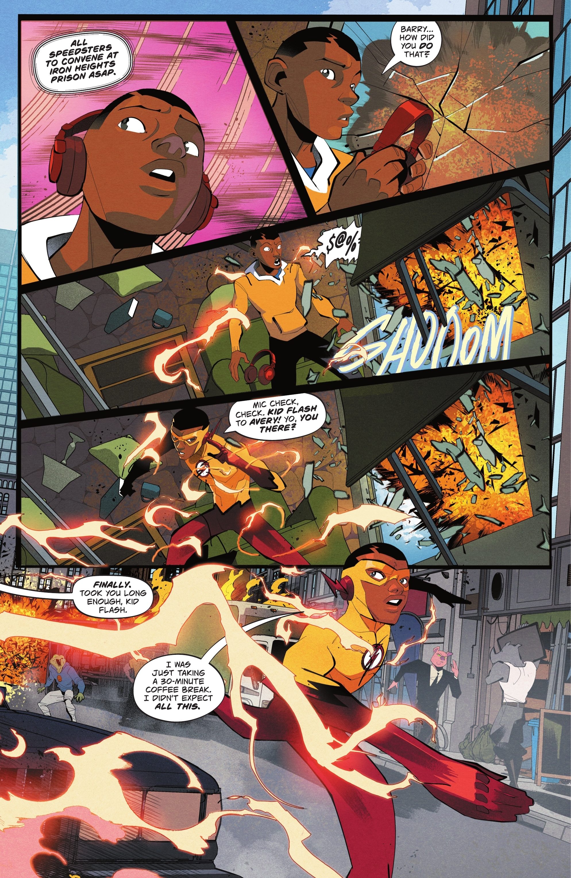 Titans: Beast World Tour - Central City (2023-): Chapter 1 - Page 10