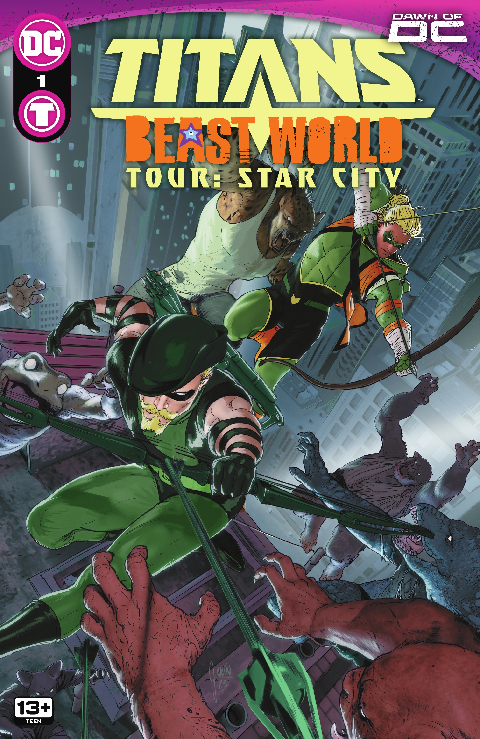 Titans: Beast World Tour - Star City (2024-): Chapter 1 - Page 1