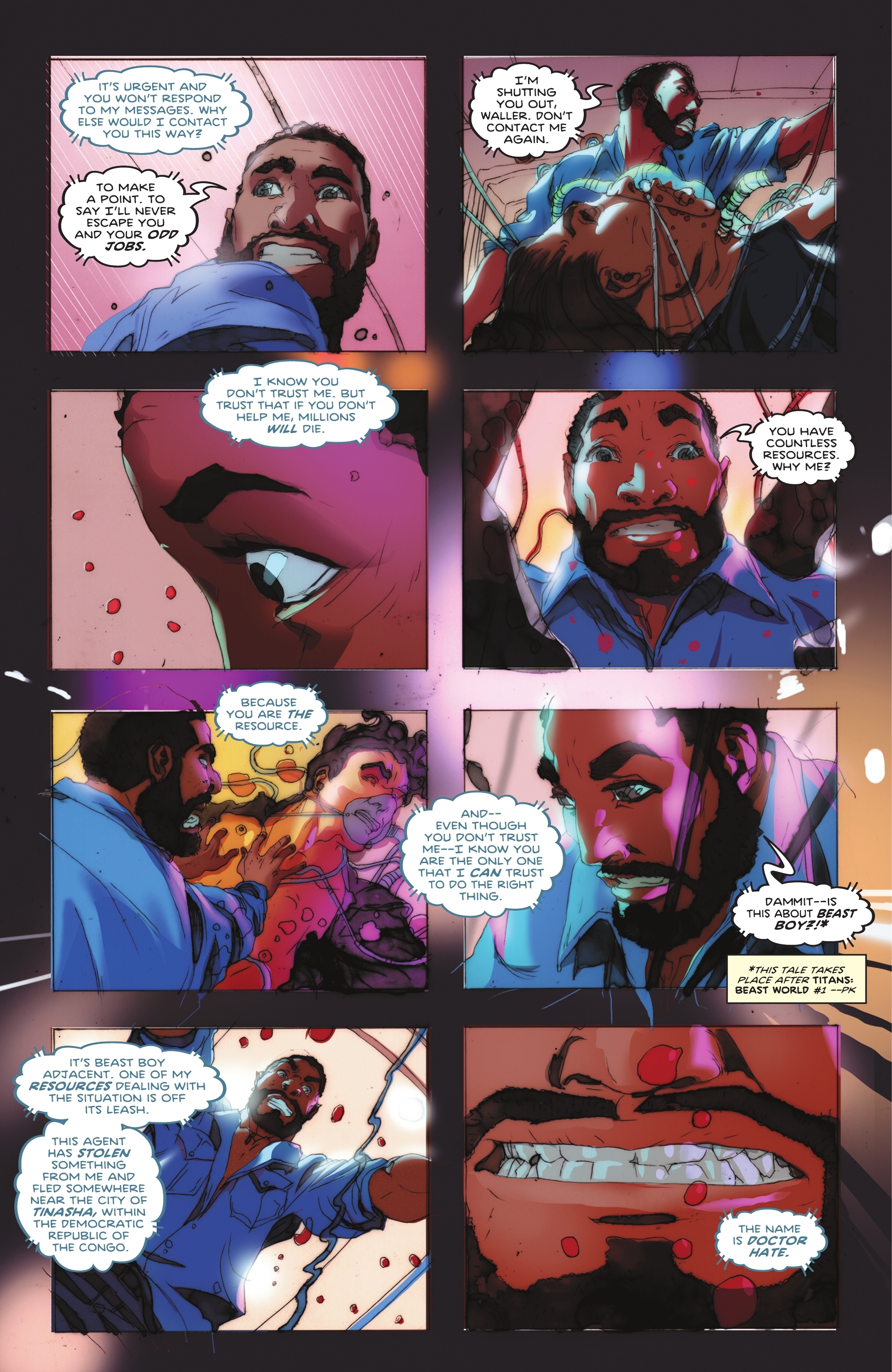 Titans: Beast World - Waller Rising (2023-): Chapter 1 - Page 5