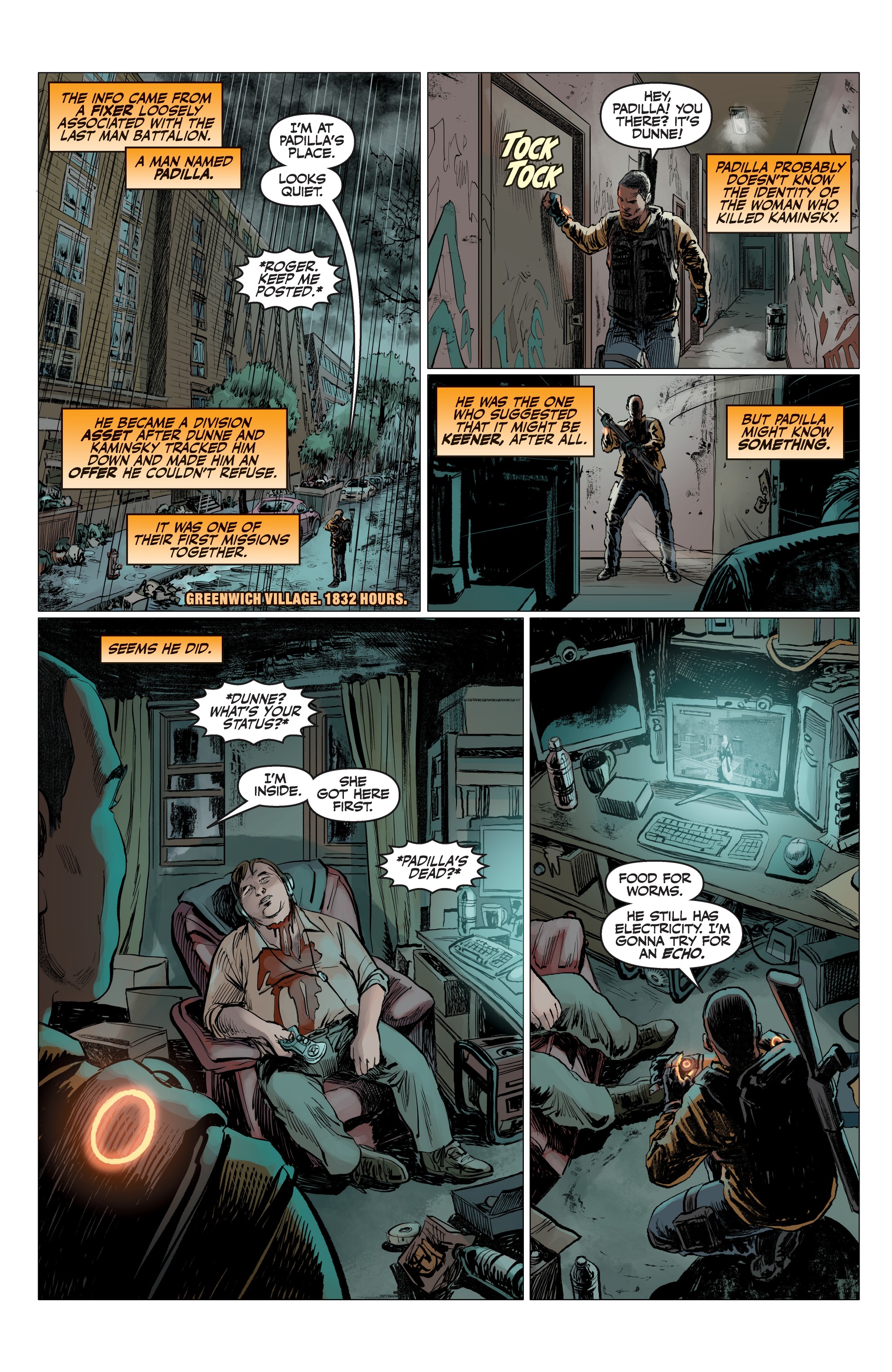 Tom Clancy's The Division: Extremis Malis (2019-): Chapter 1 - Page 11