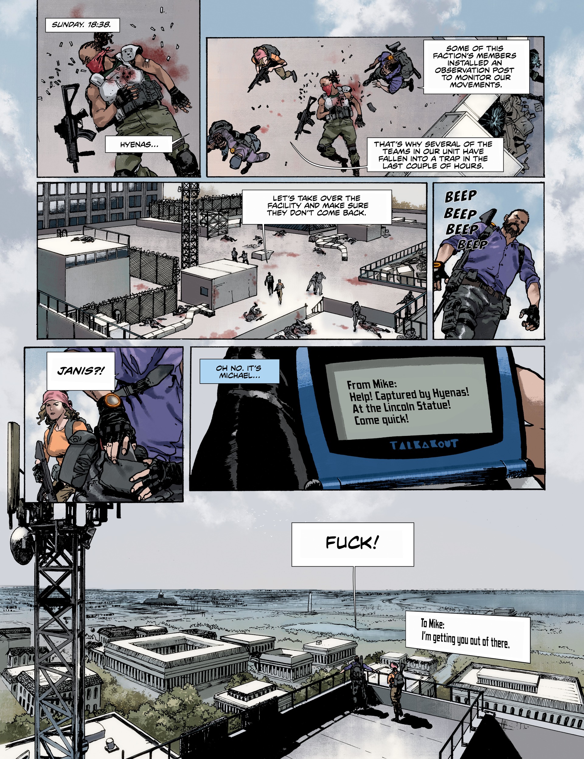 Tom Clancy's The Division: Remission (2022): Chapter 1 - Page 8