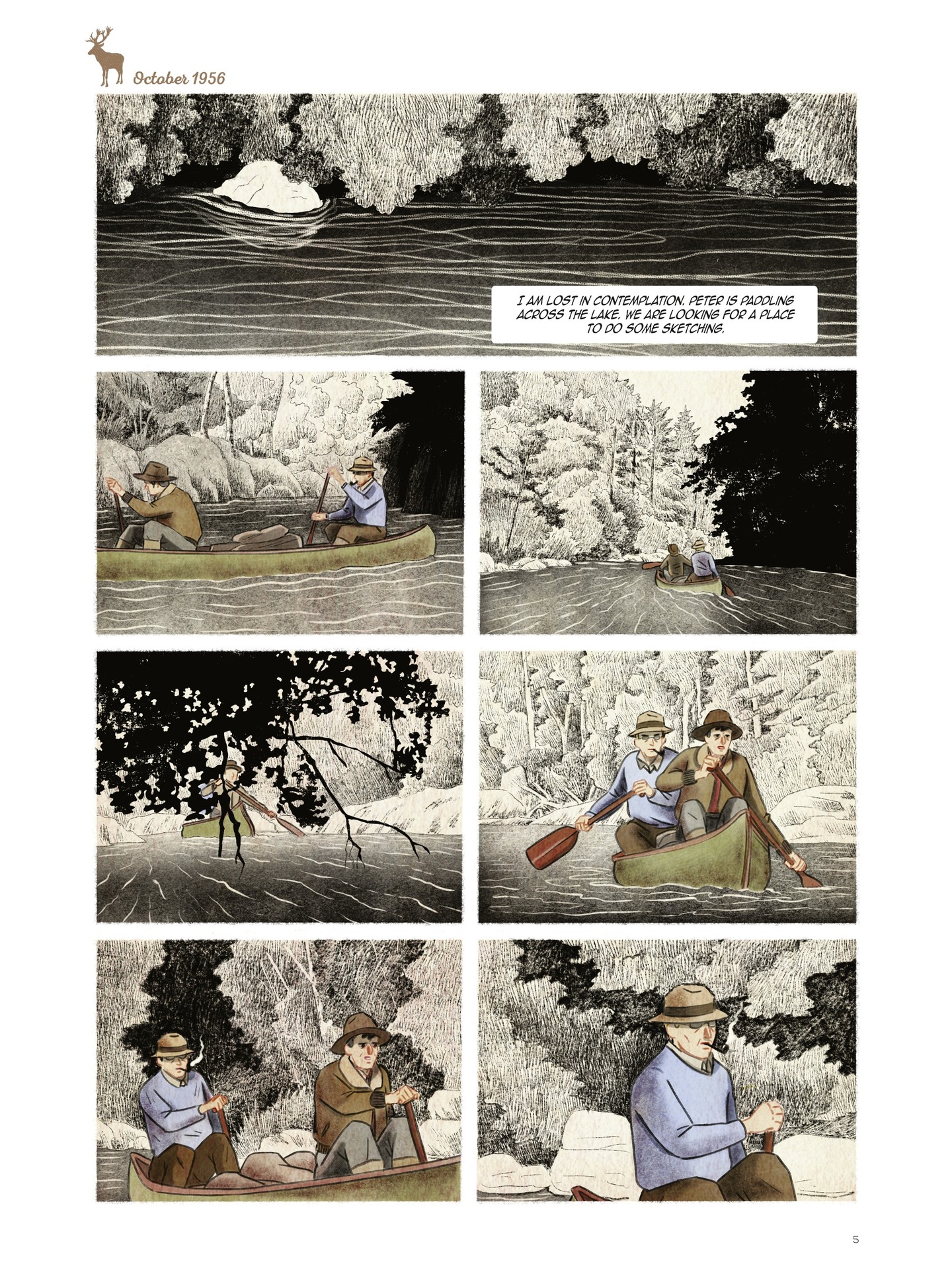 Tom Thomson - Sketches of Springtime (2020): Chapter 1 - Page 5