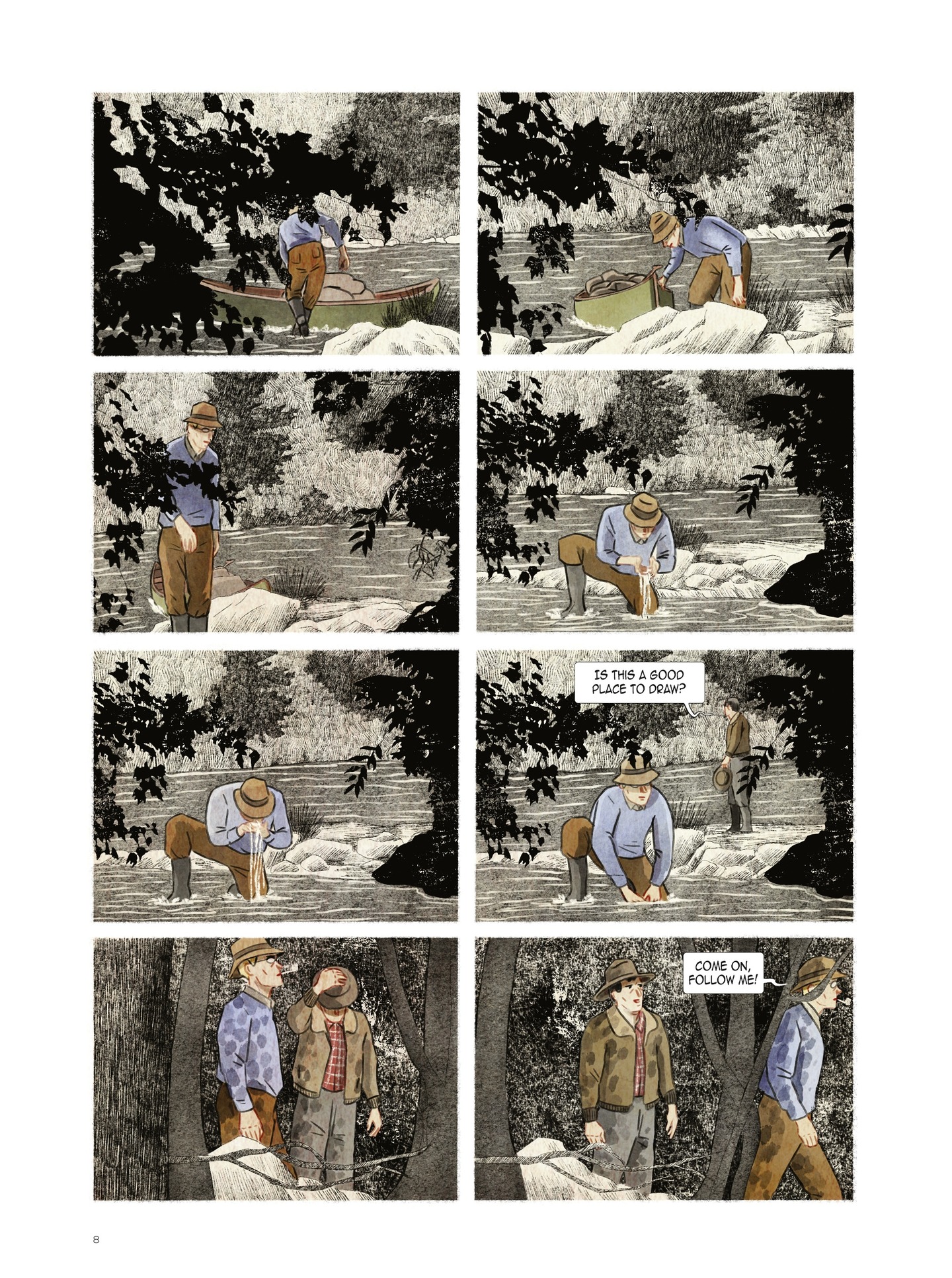 Tom Thomson - Sketches of Springtime (2020): Chapter 1 - Page 8
