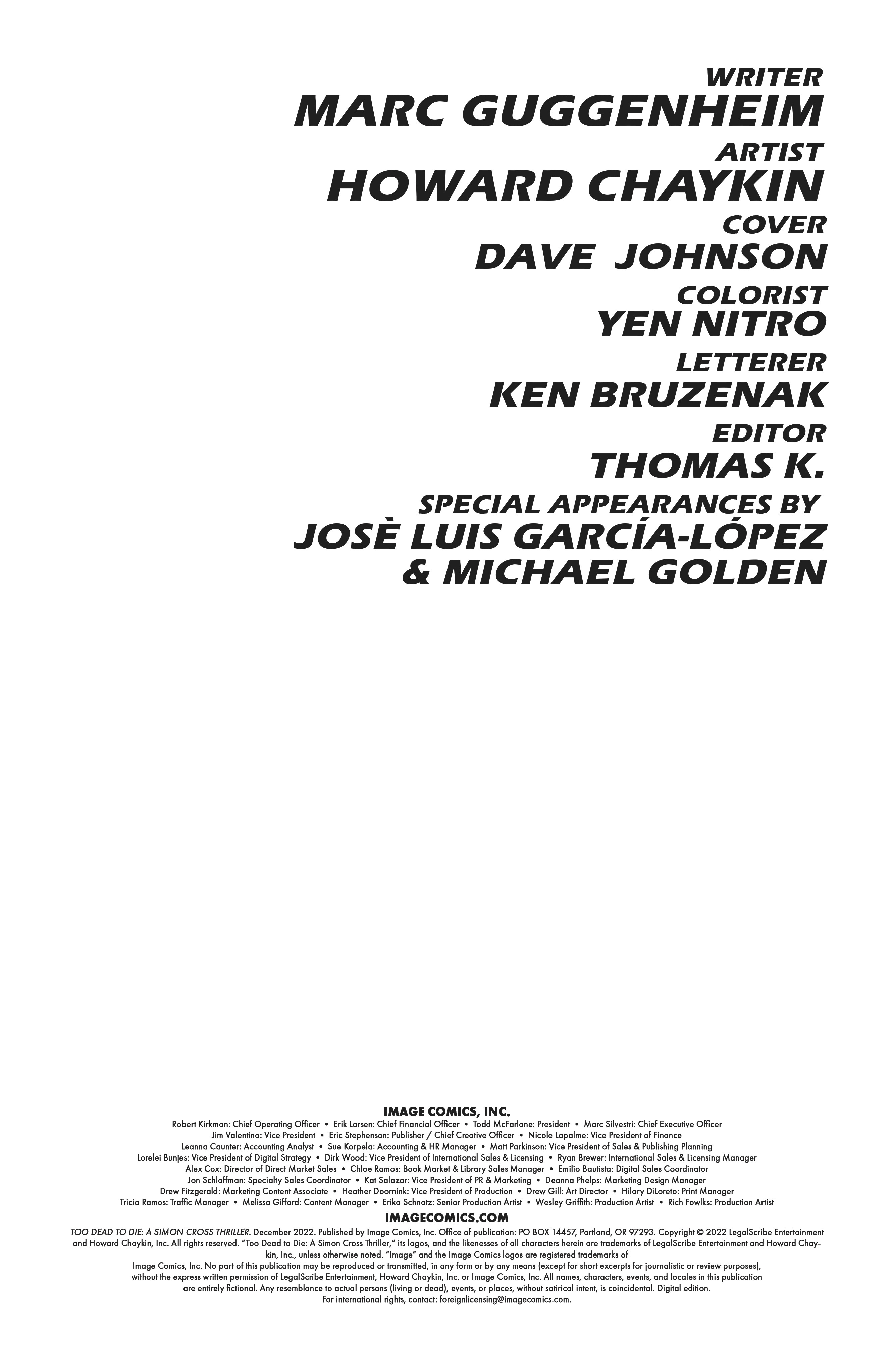 Too Dead to Die: A Simon Cross Thriller (2022): Chapter TP - Page 4