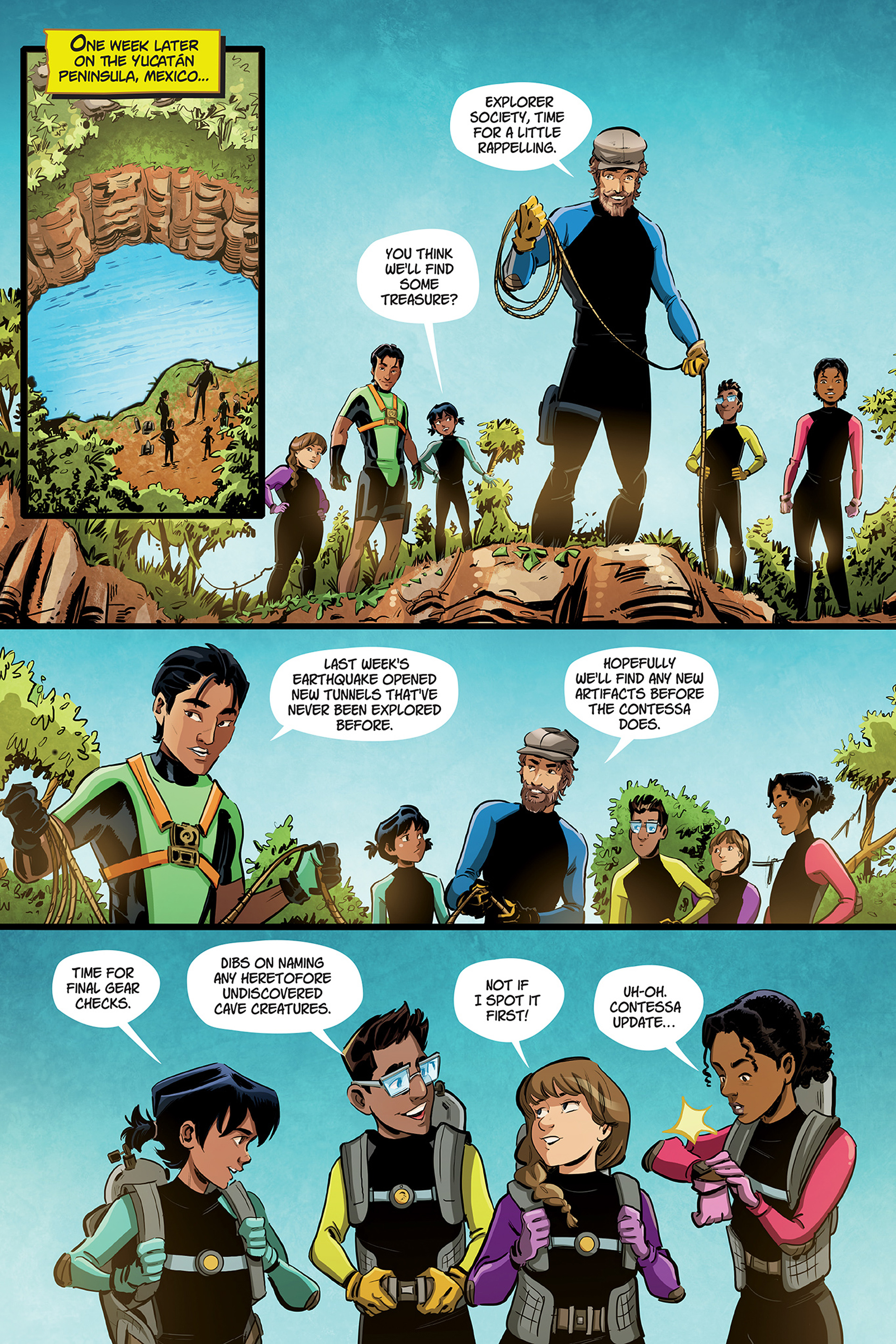 Trackers Presents: Captain Nick & The Explorer Society - Compass of Mems (2023): Chapter TP - Page 9