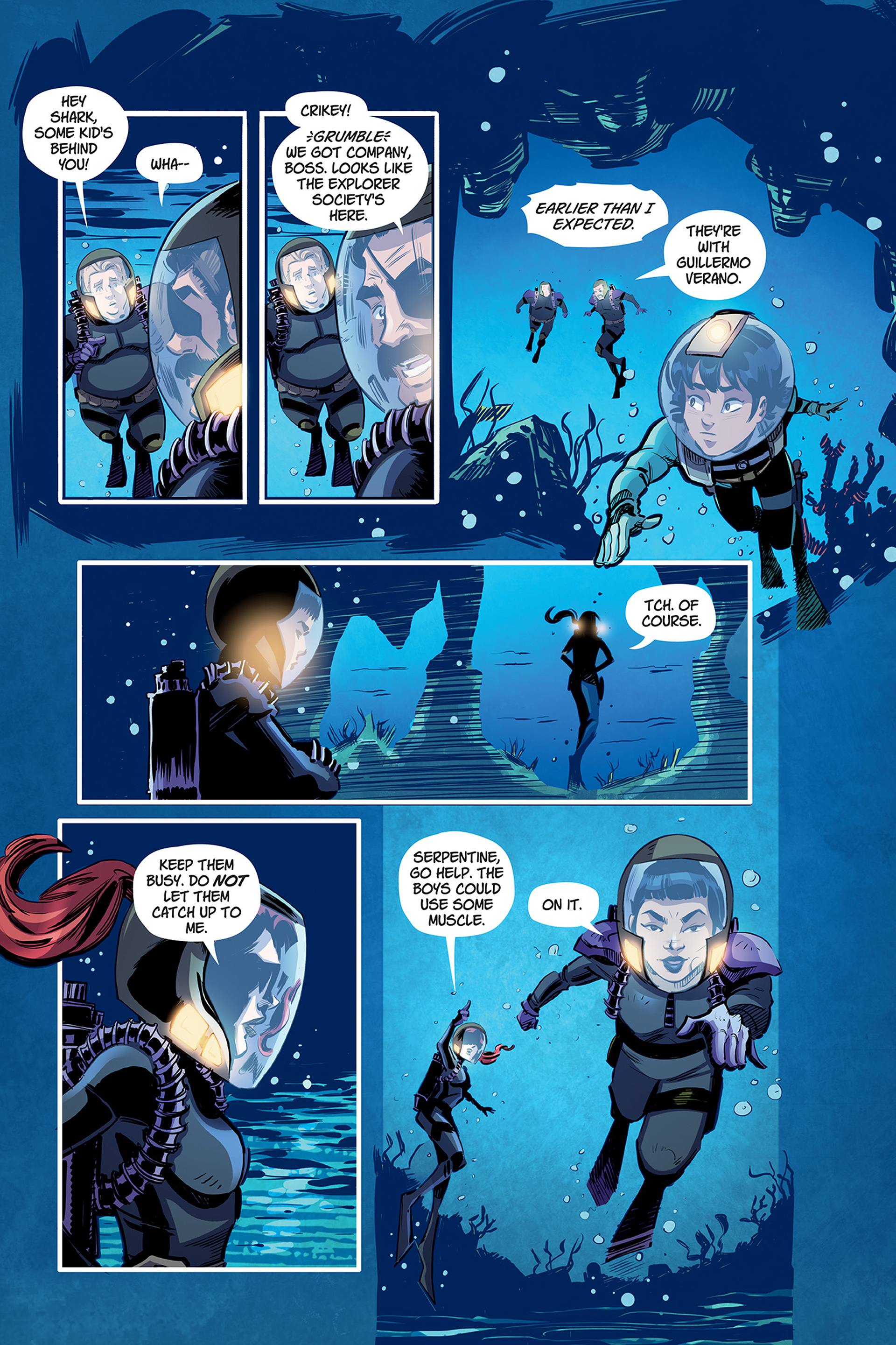 Trackers Presents: Captain Nick & The Explorer Society - Compass of Mems (2023): Chapter TP - Page 15