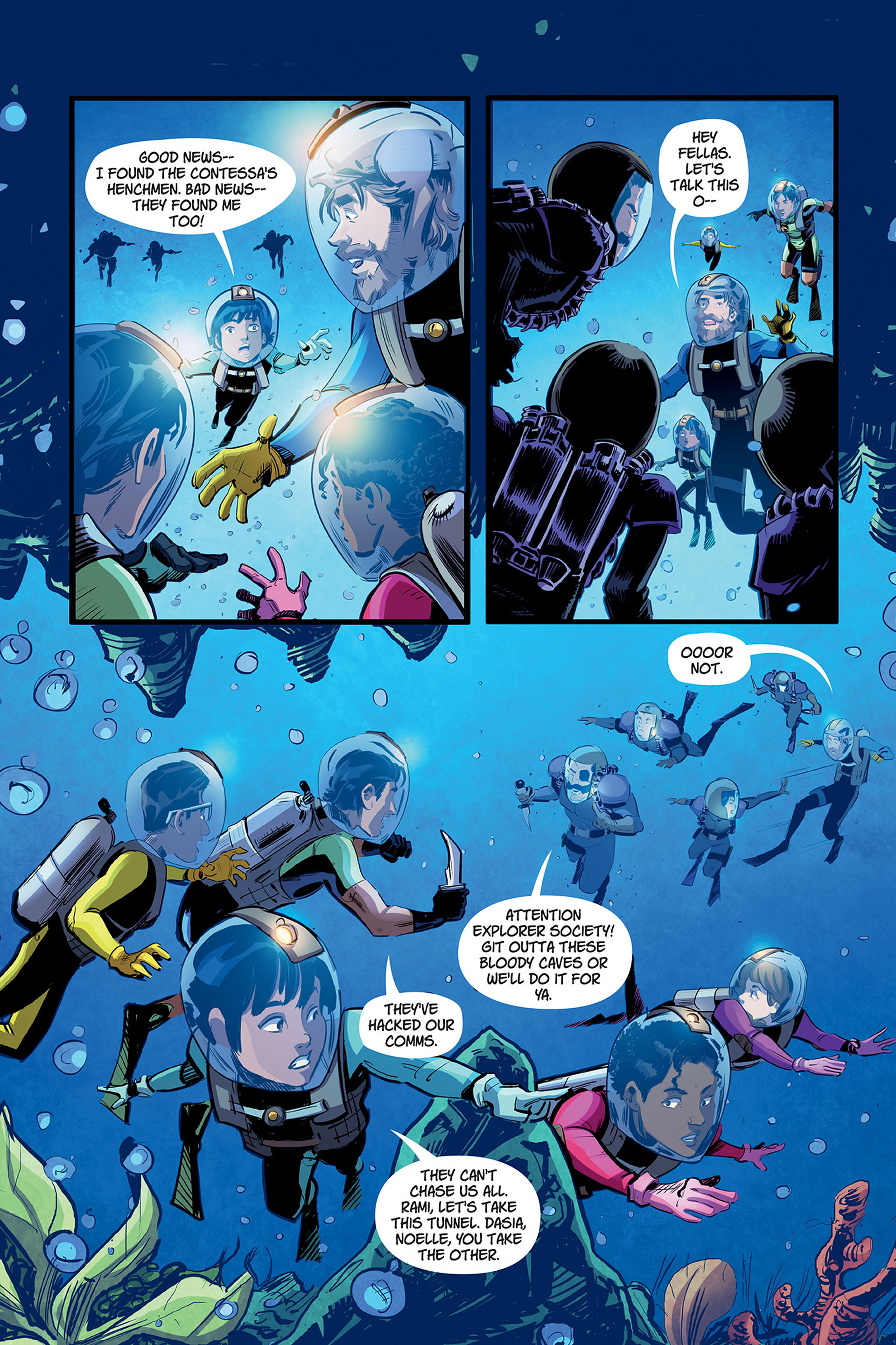 Trackers Presents: Captain Nick & The Explorer Society - Compass of Mems (2023): Chapter TP - Page 16