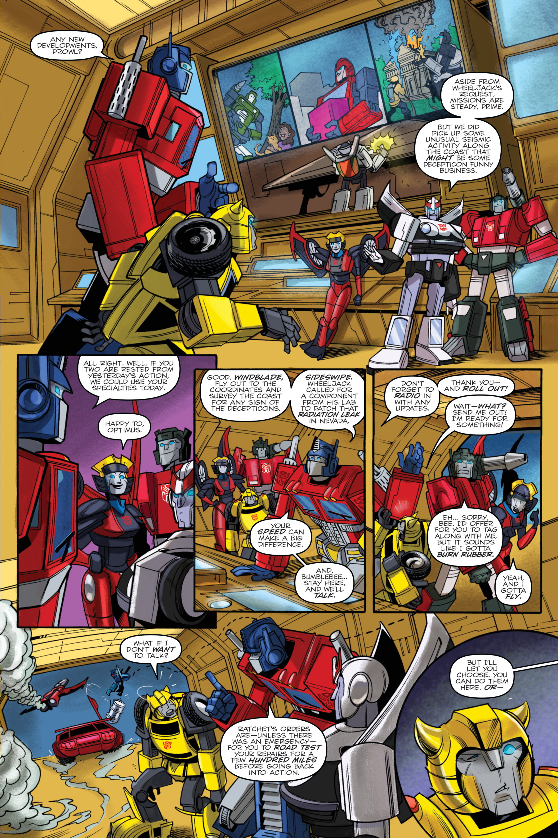 Transformers: Bumblebee - Win If You Dare (2018): Chapter 1 - Page 10