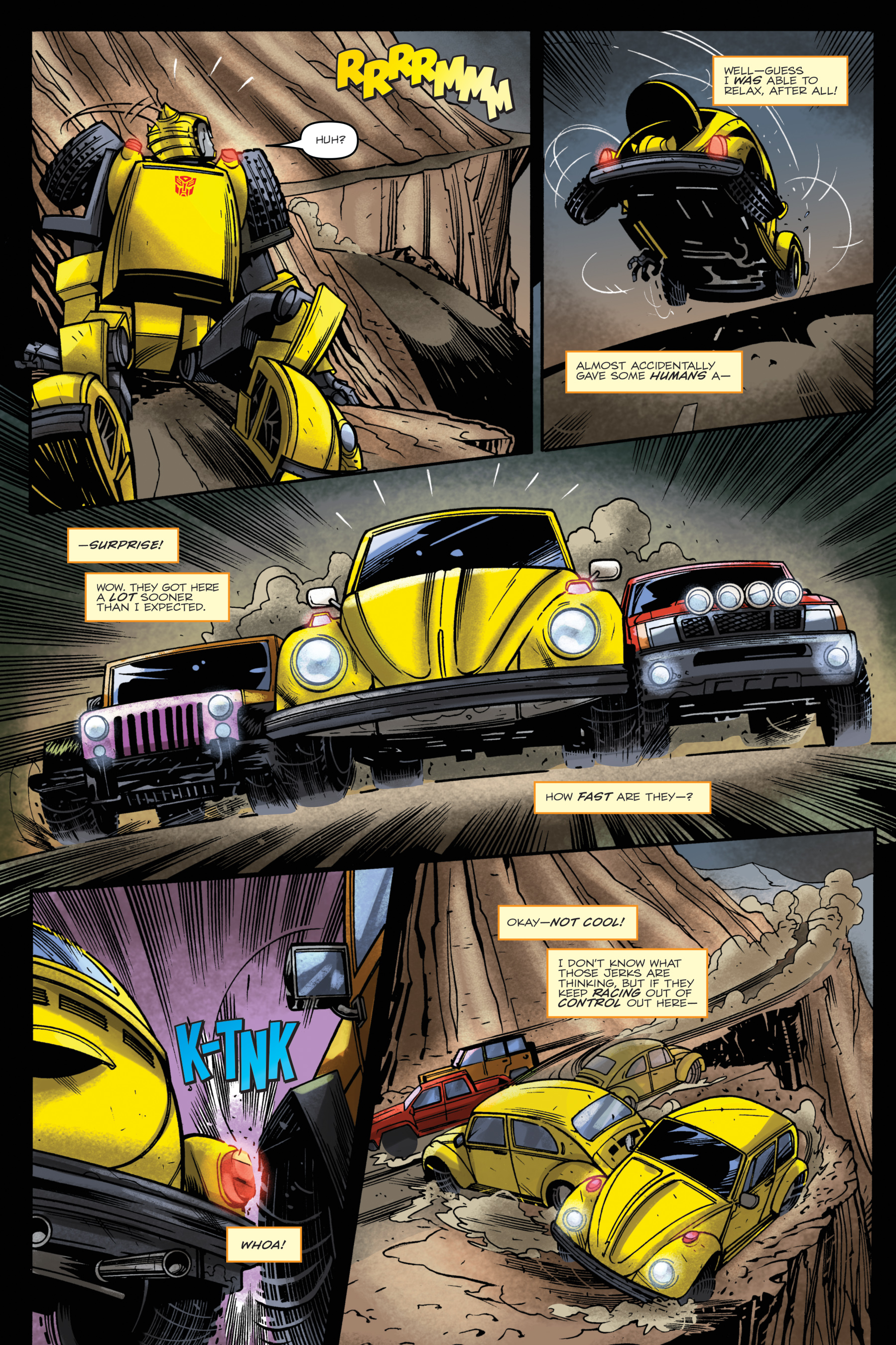 Transformers: Bumblebee - Win If You Dare (2018): Chapter 1 - Page 12