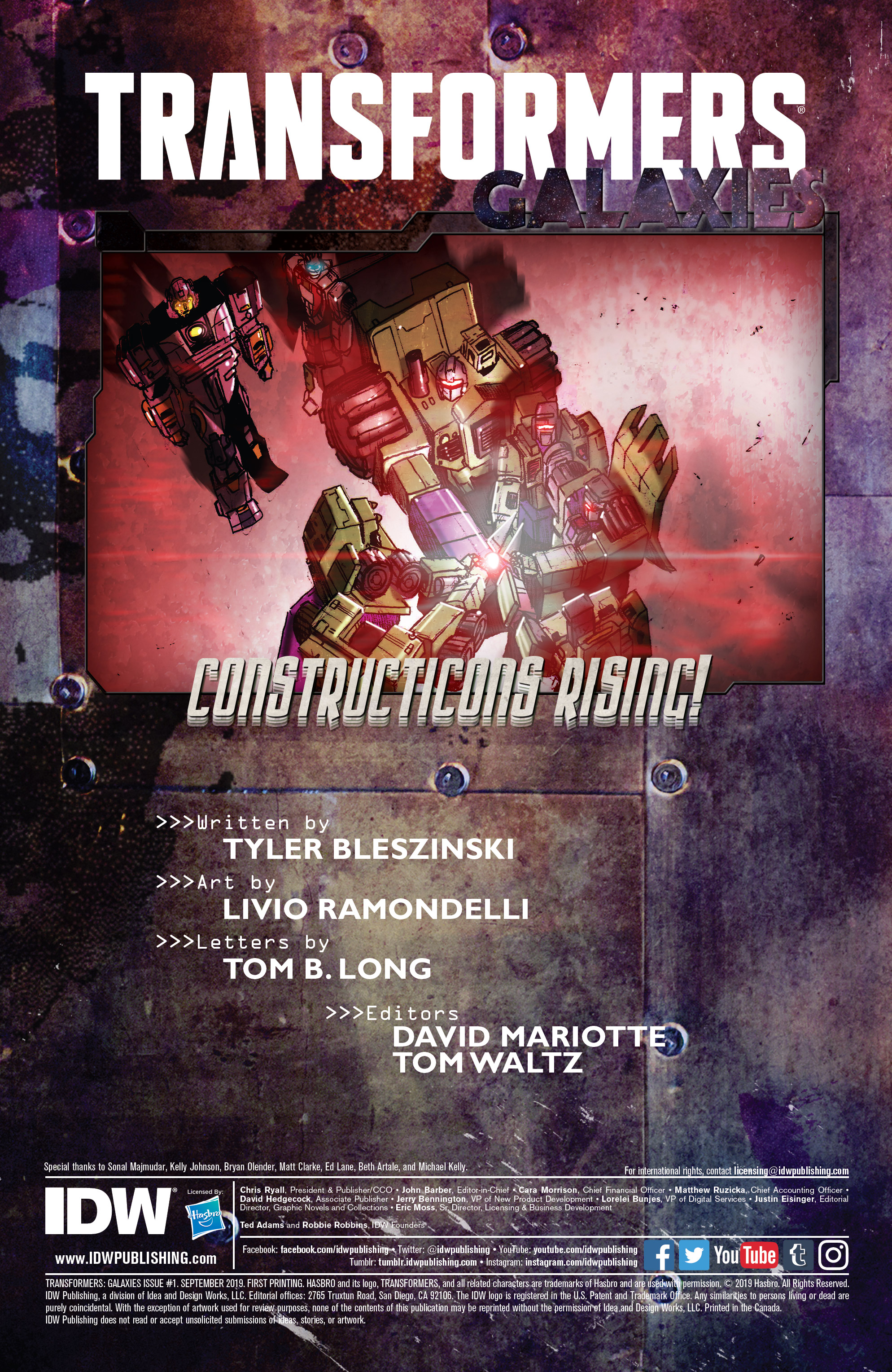 Transformers Galaxies (2019-): Chapter 1 - Page 2