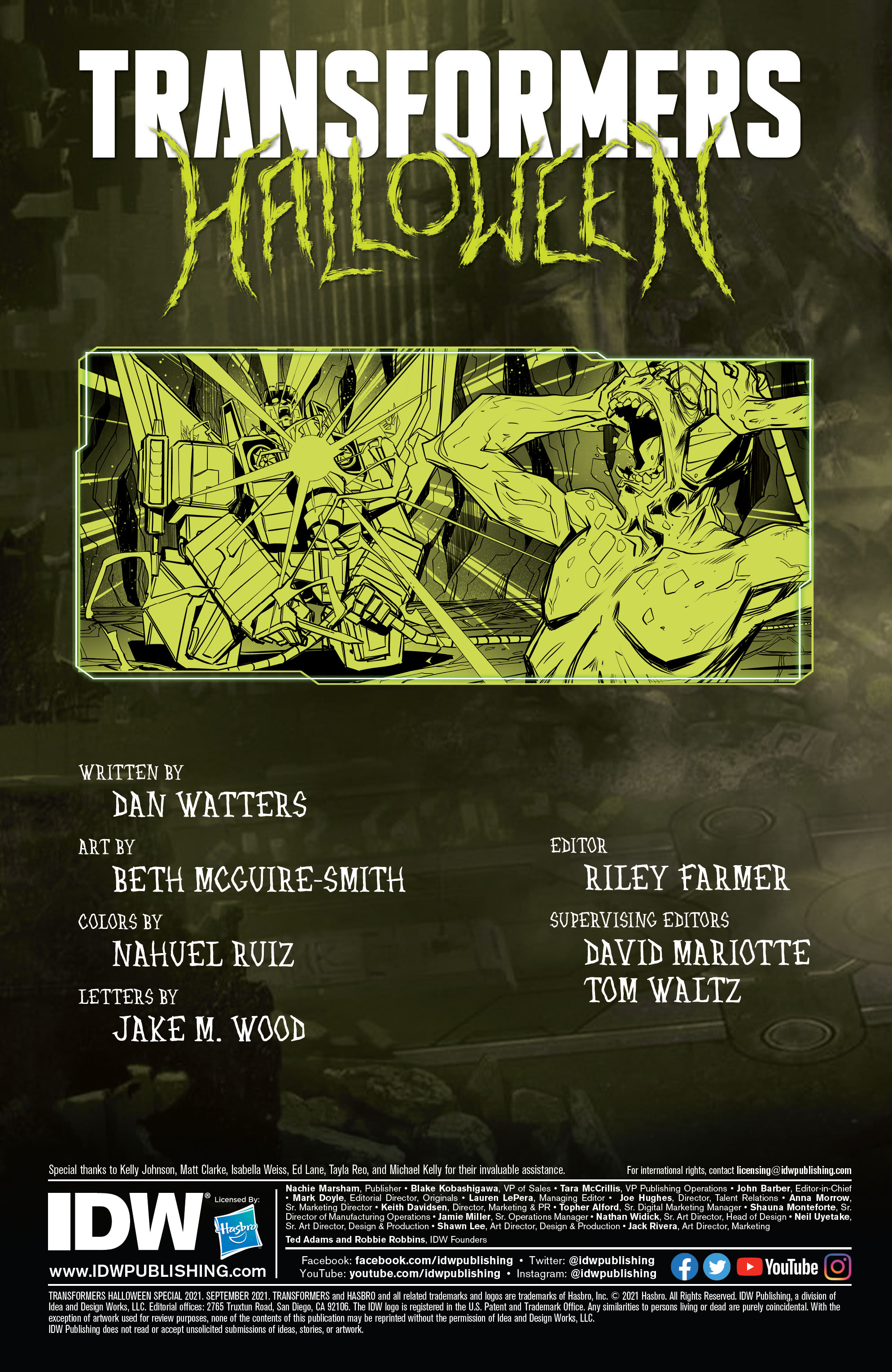 Transformers: Halloween Special (2021): Chapter 1 - Page 2