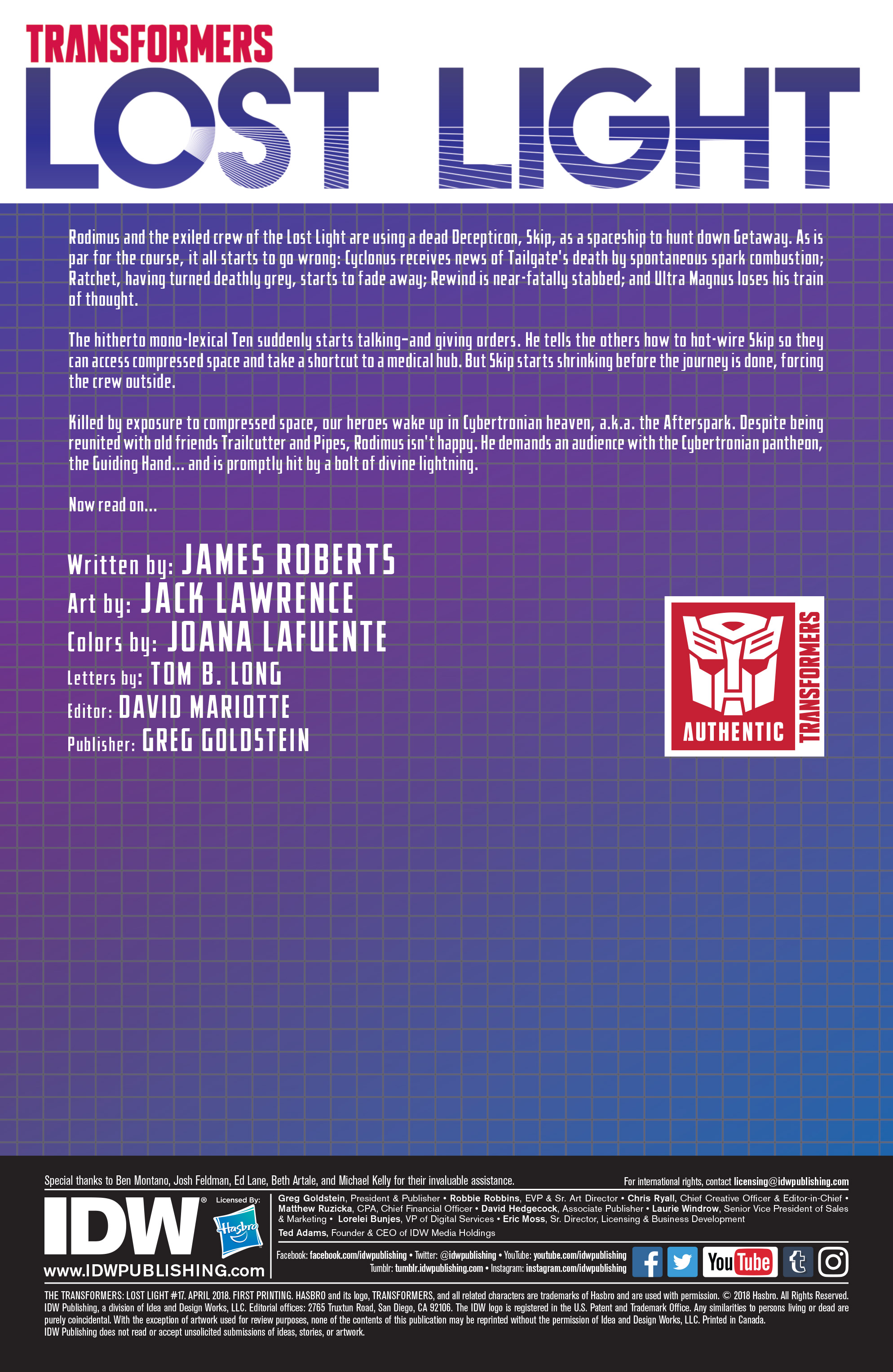 Transformers: Lost Light (2016): Chapter 17 - Page 2