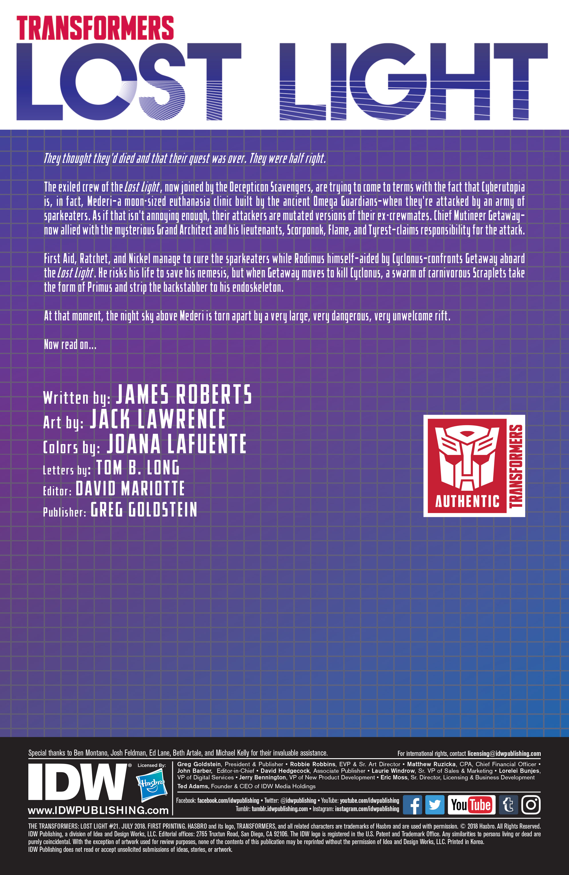 Transformers: Lost Light (2016): Chapter 21 - Page 2