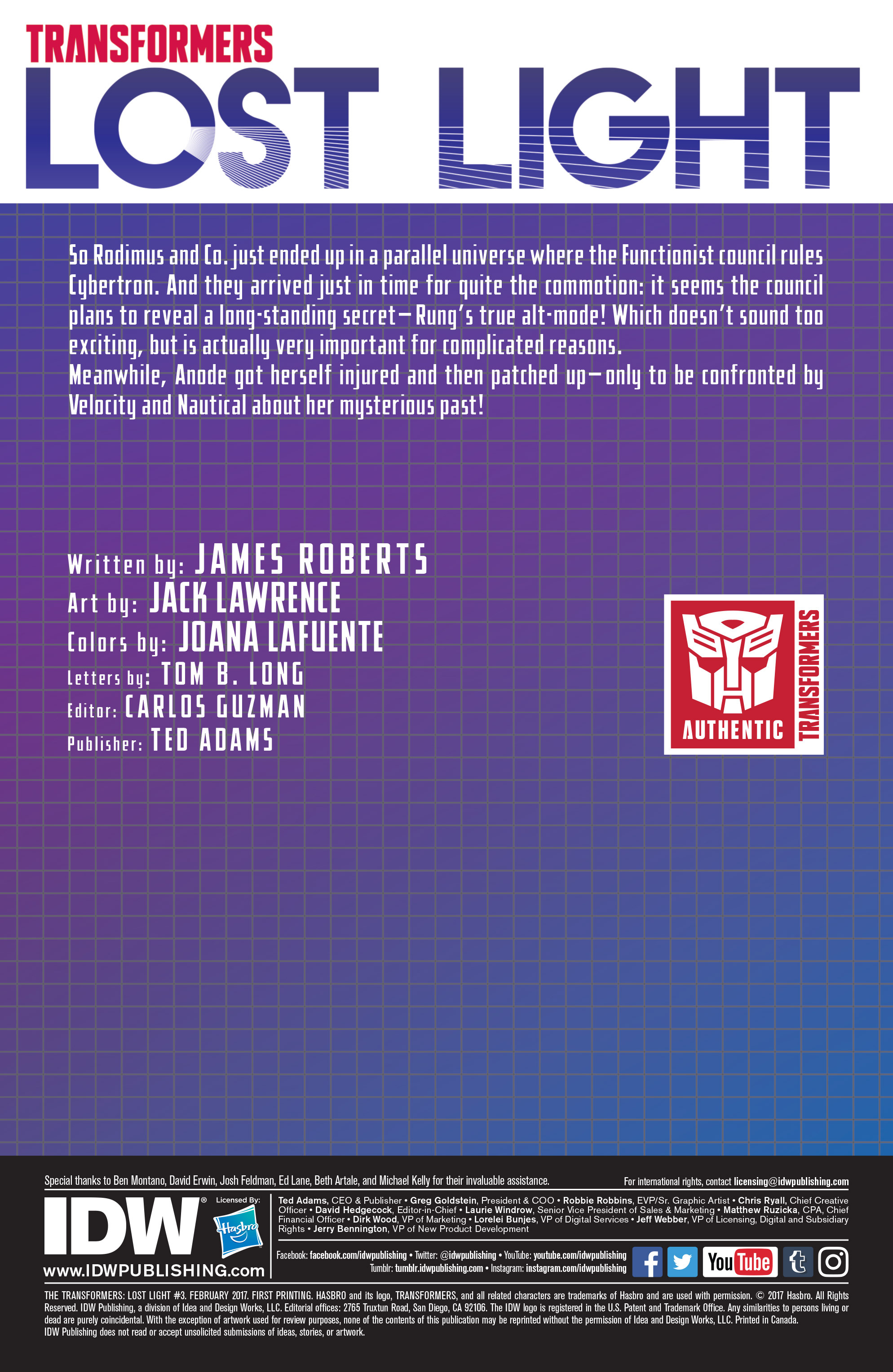 Transformers: Lost Light (2016): Chapter 3 - Page 2