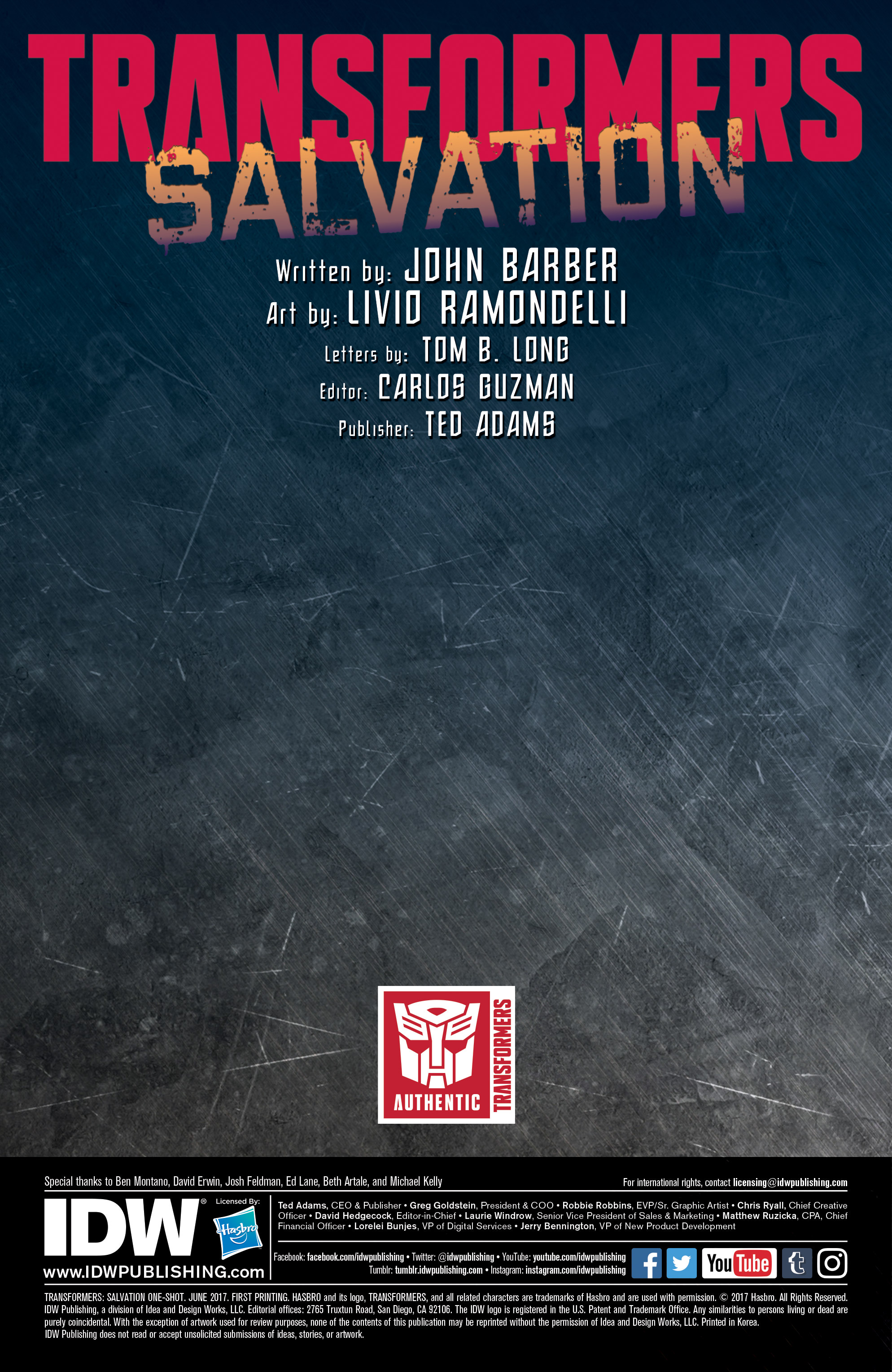 Transformers Salvation (2017): Chapter 1 - Page 2